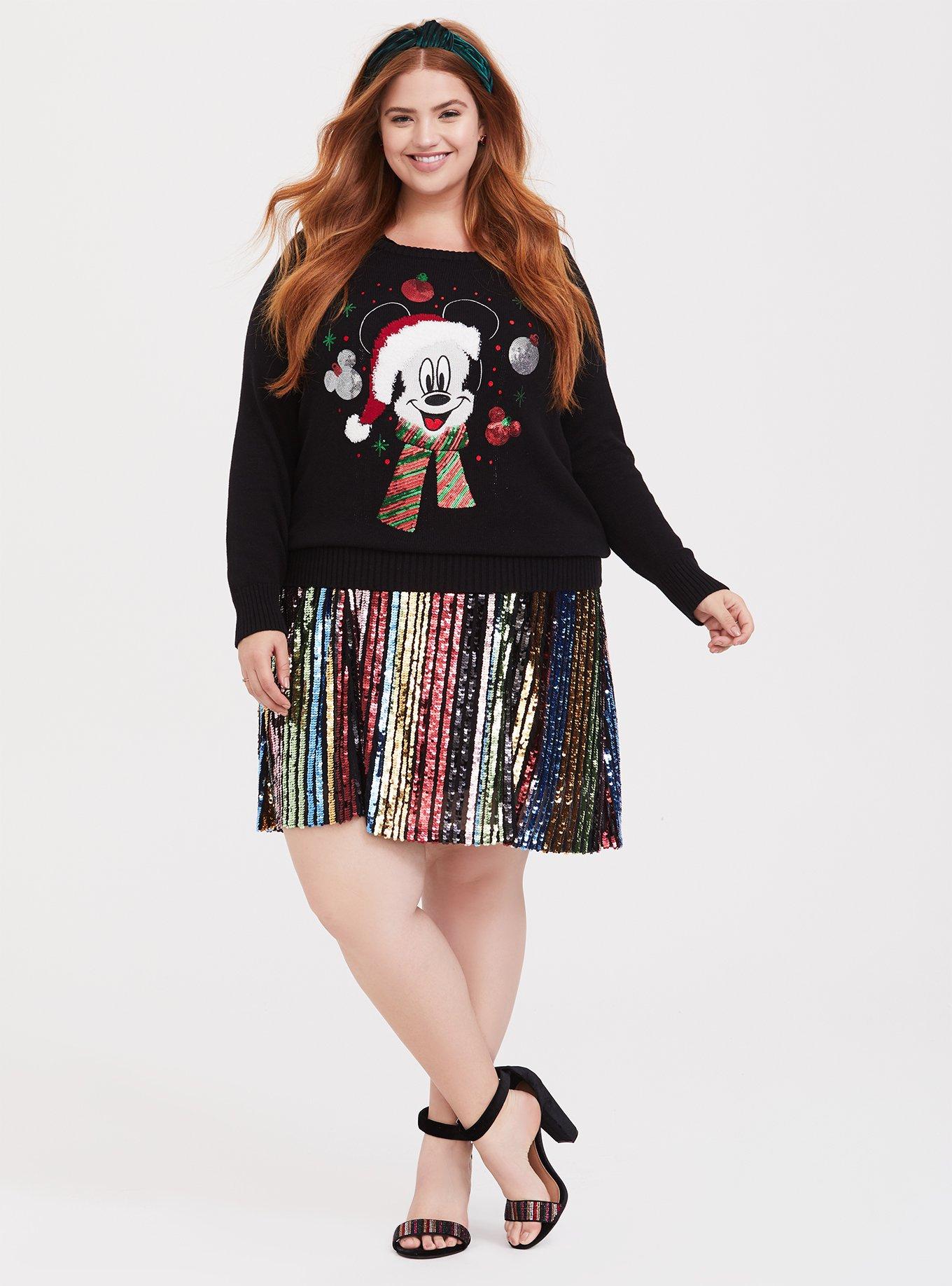 Plus size best sale disney christmas sweaters