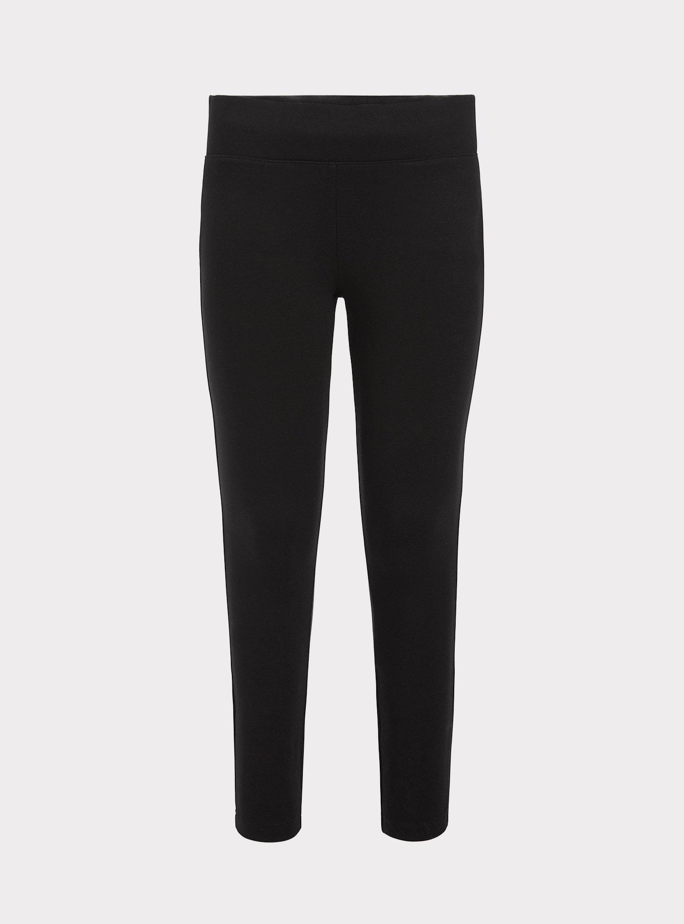 Ponte Tummy Control Pant - Black – Threadz