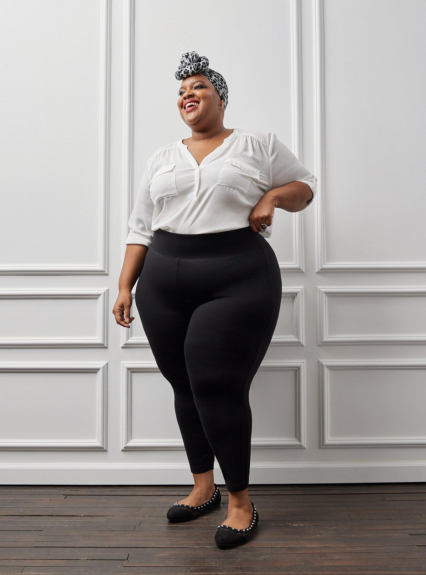 torrid, Pants & Jumpsuits, Torrid Plus Size Studio Signature Stretch Grey  Ponte Trouser Tall