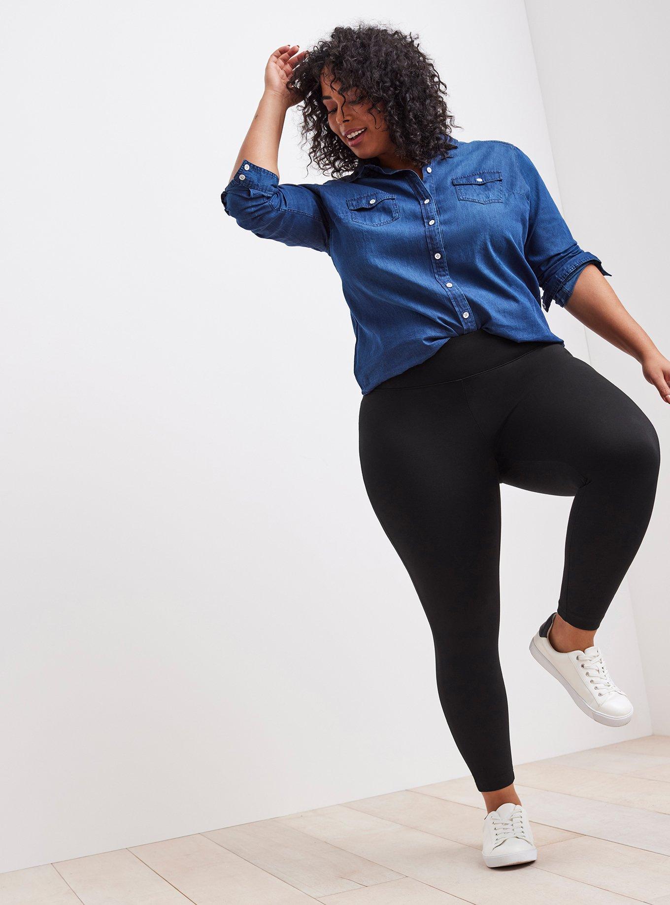 Studio Curve Classic 2-Way Stretch Pant, Black - Jeans, Pants & Shorts