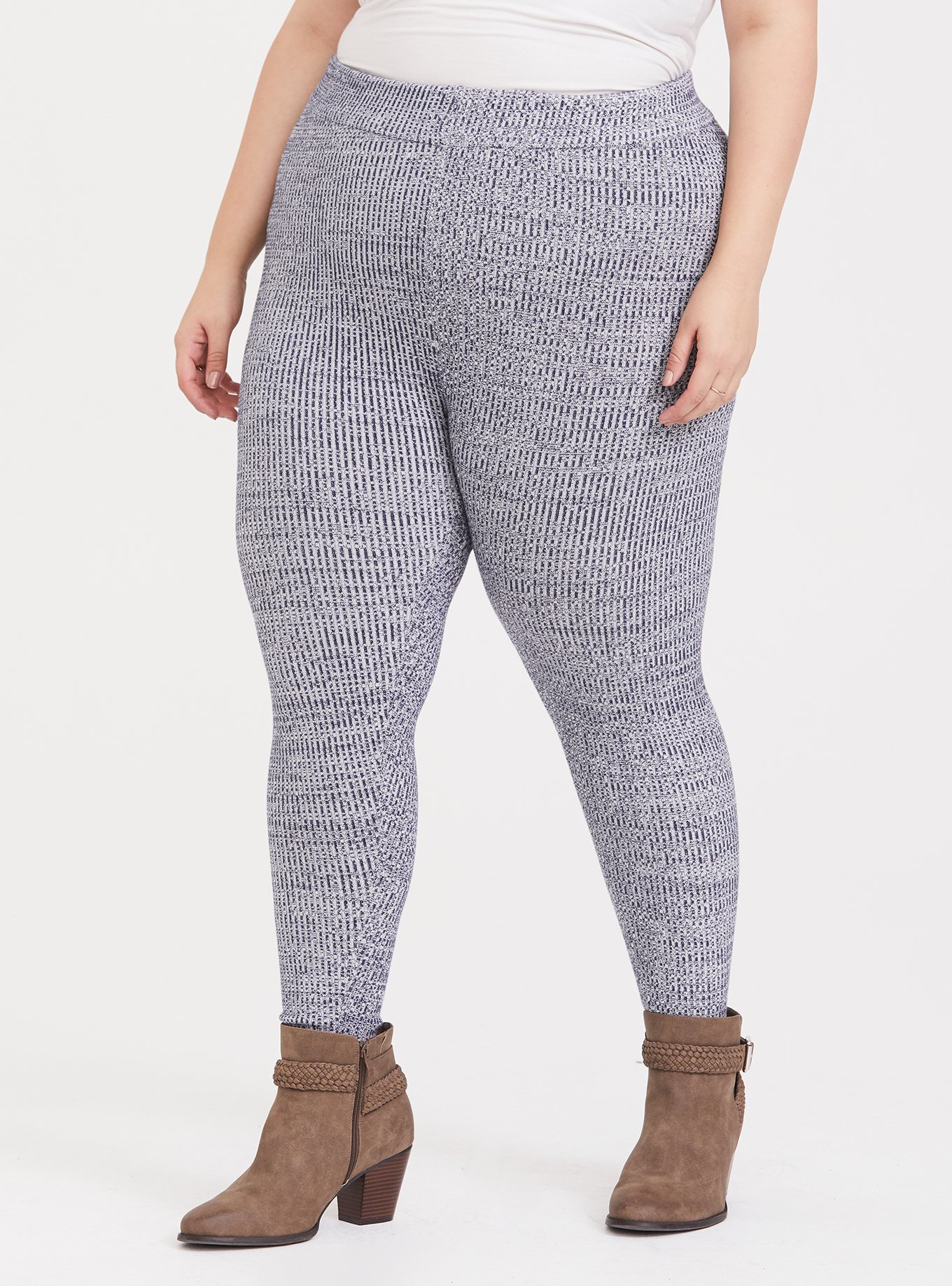 Plus Size - Full Length Signature Waist Rib Sweater Legging - Torrid