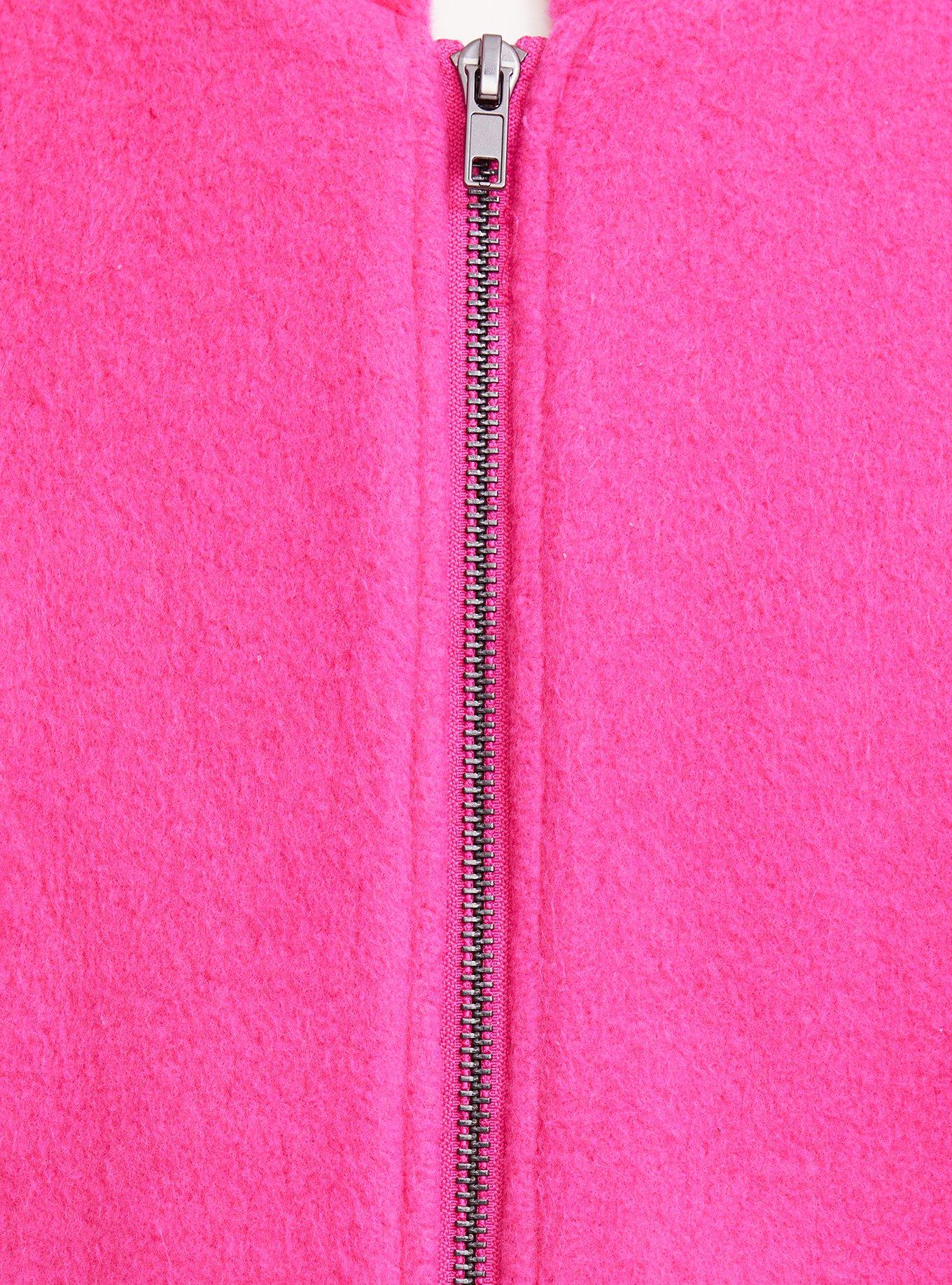 Plus Size Hacci Fit And Flare Coat, SUPERSONIC, alternate