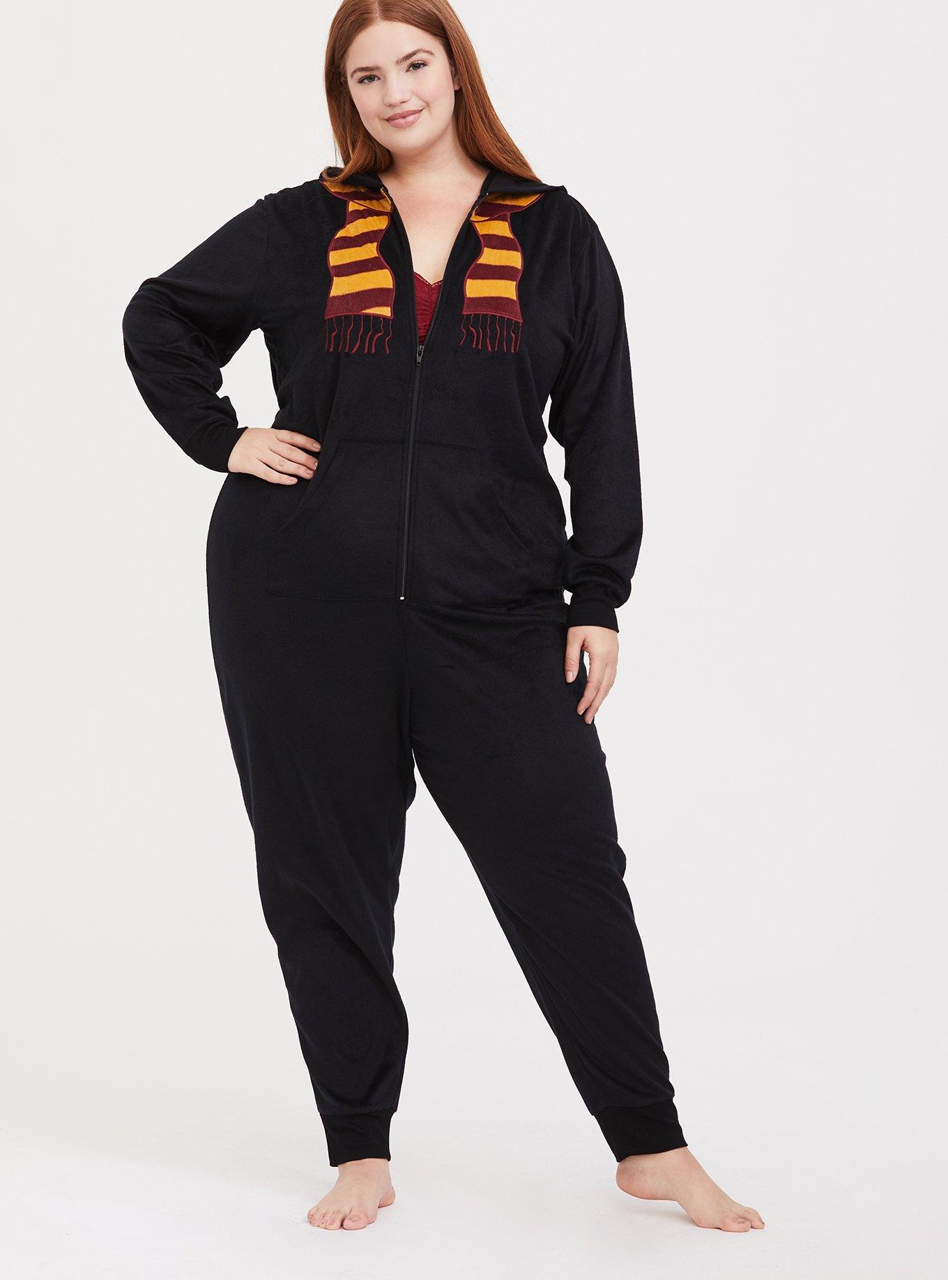 Black discount fluffy onesie