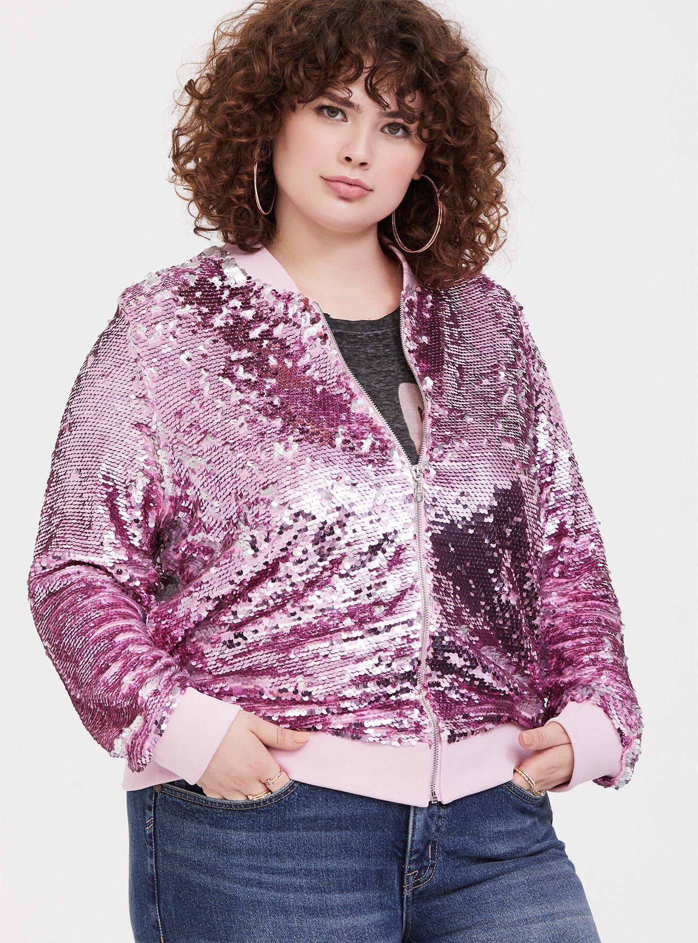 Torrid hotsell pink jacket