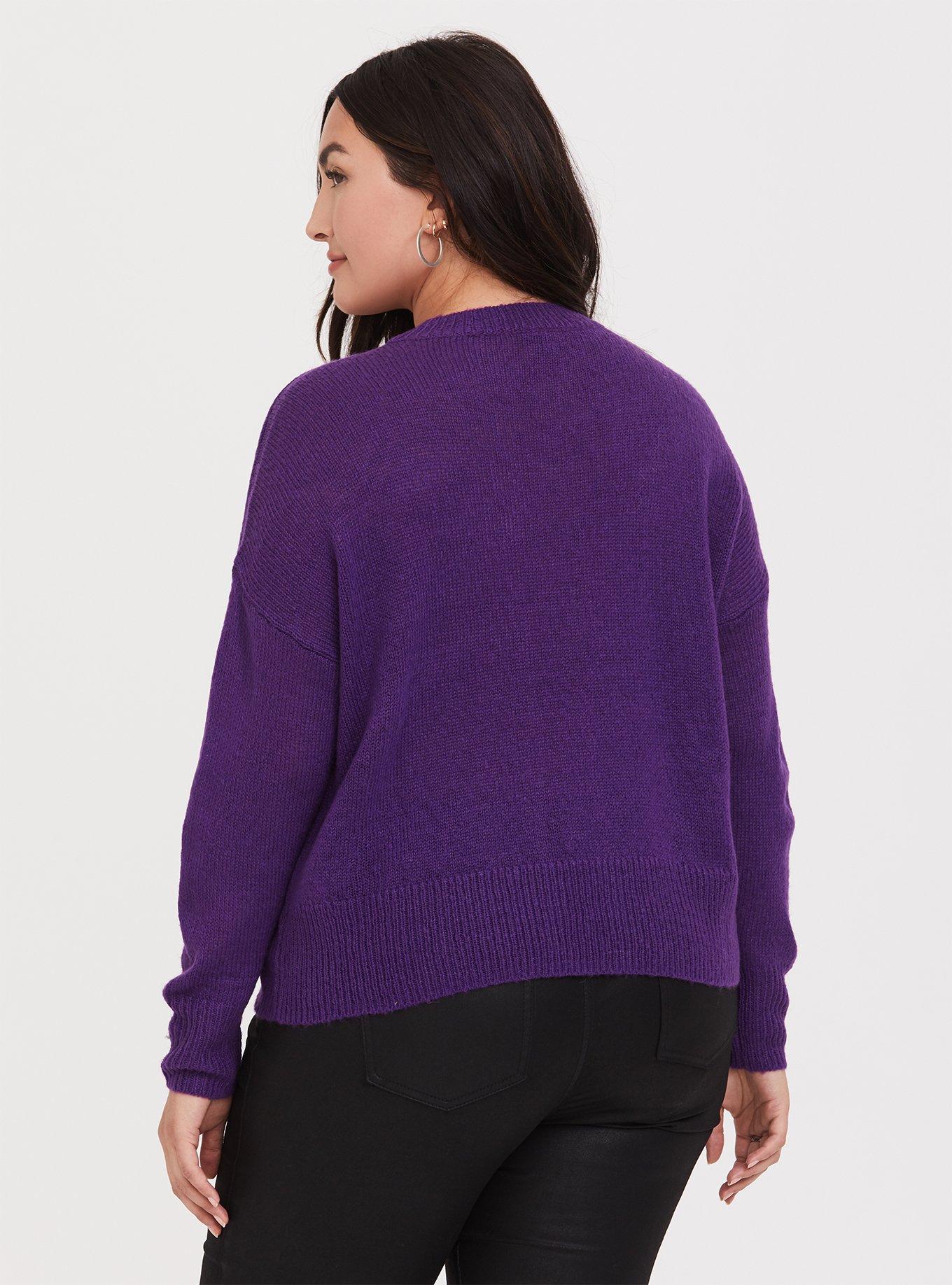 Neon purple jumper sale