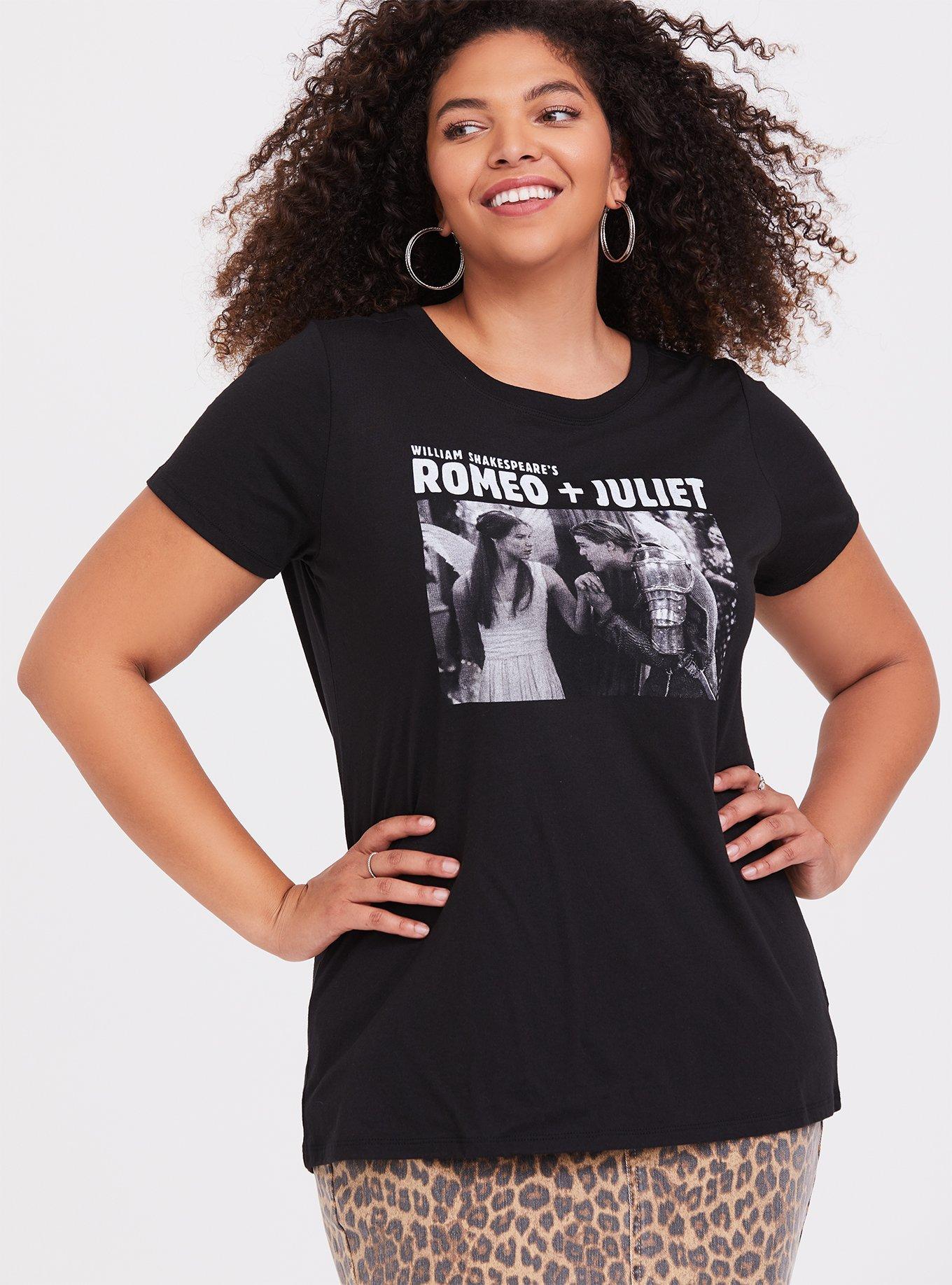 Romeo + Juliet Black Slim Fit Crew Tee, DEEP BLACK, alternate
