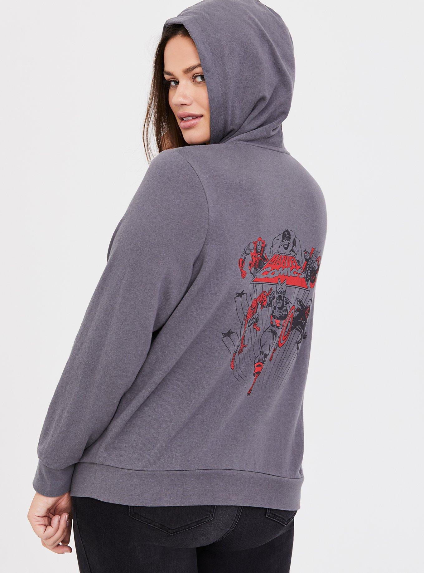 Torrid hot sale avengers hoodie