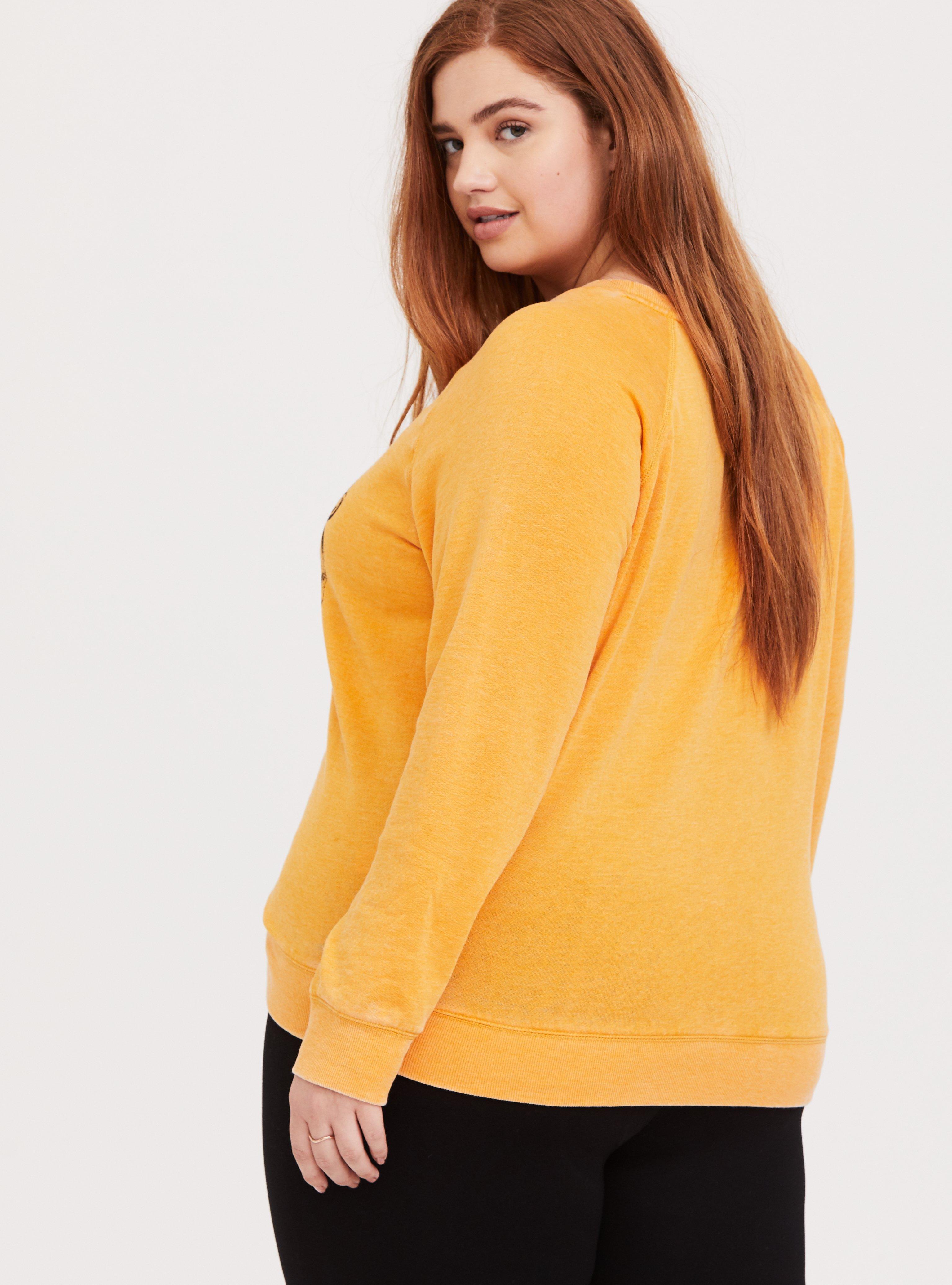 Plus Size Harry Potter Hufflepuff Crest Mustard Yellow