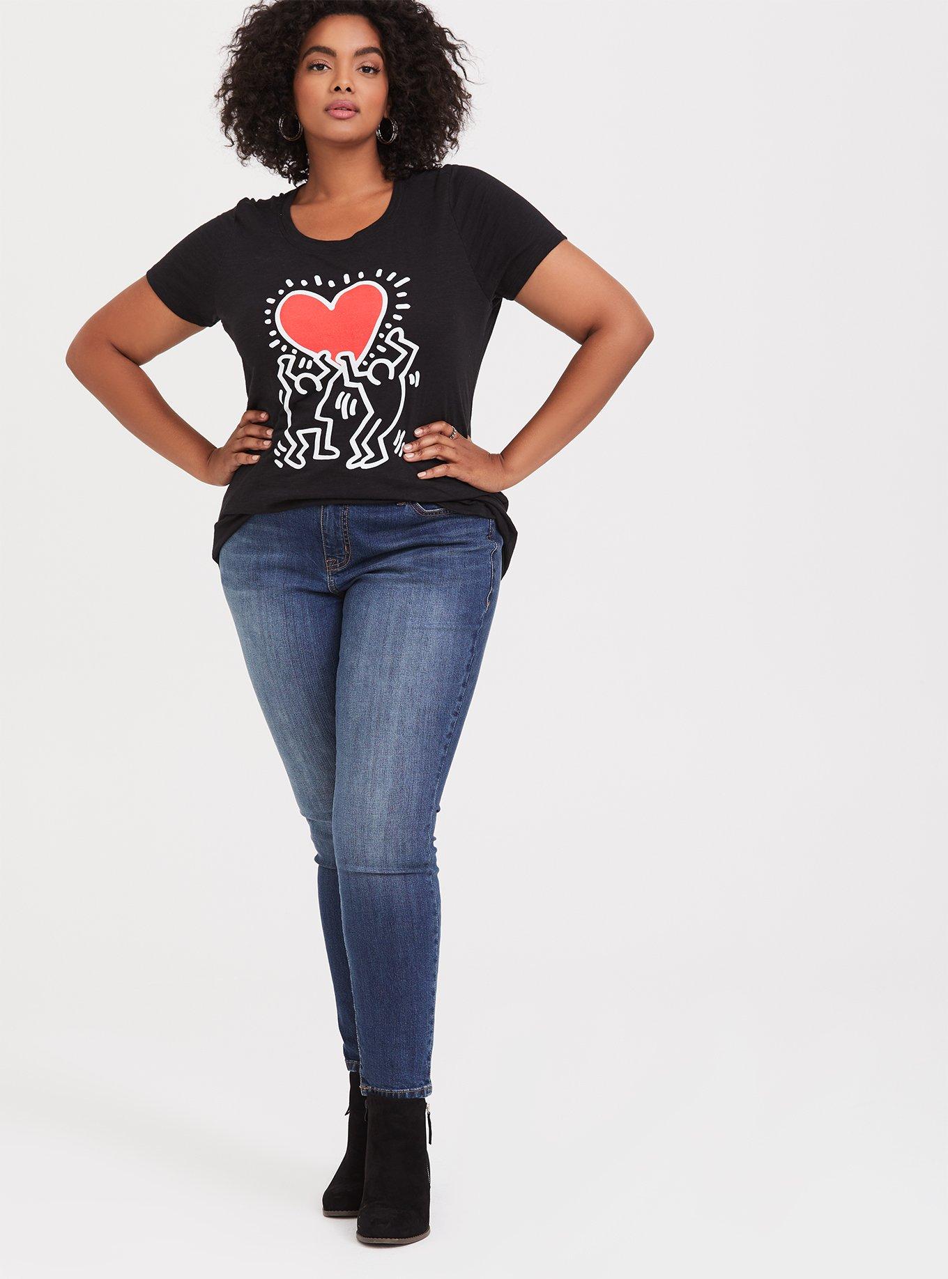 Plus Size PSK Collective Side-Twist Tee