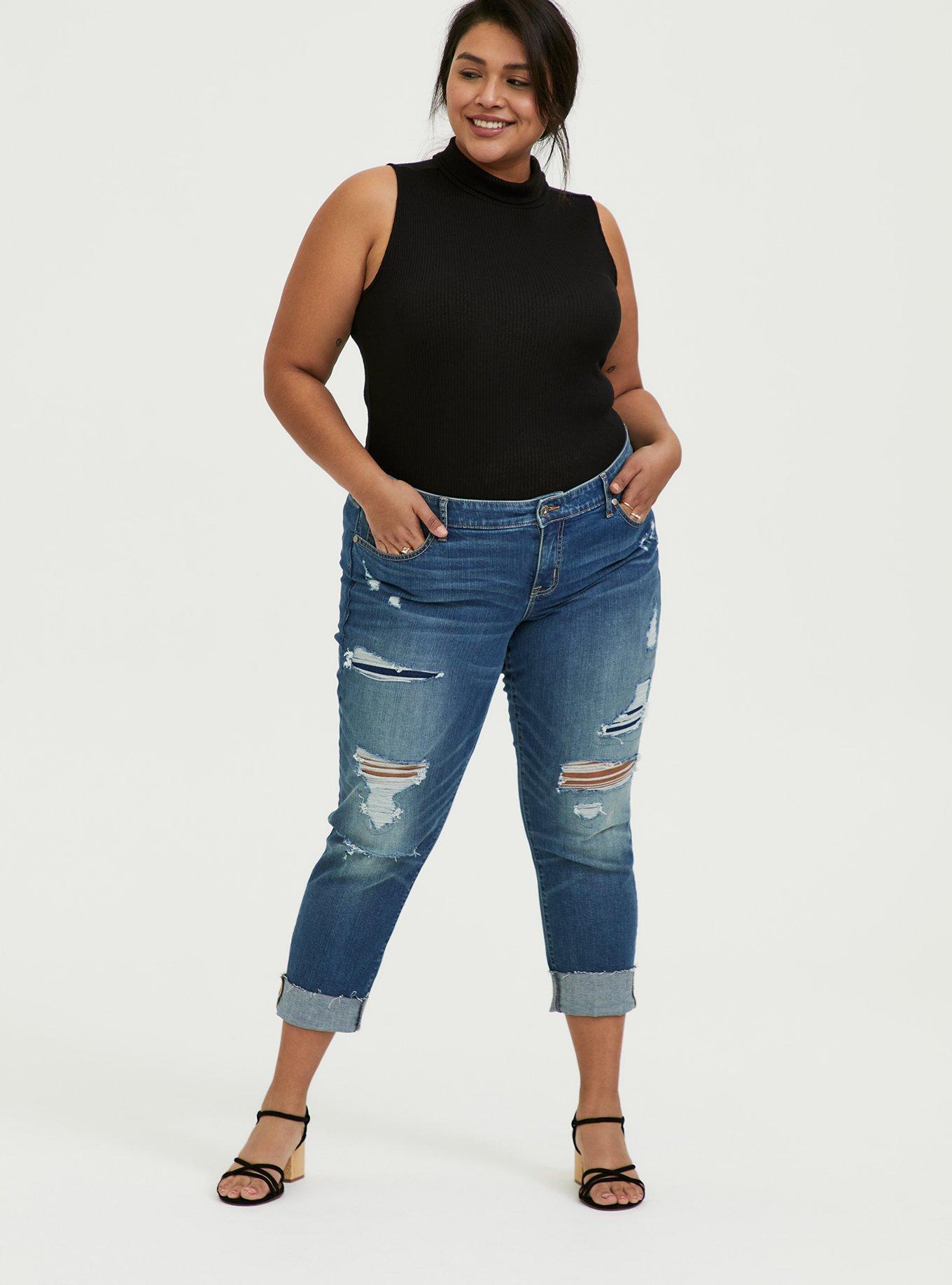 Plus Size - Ribbed Pullover Peplum Tank Sweater - Torrid