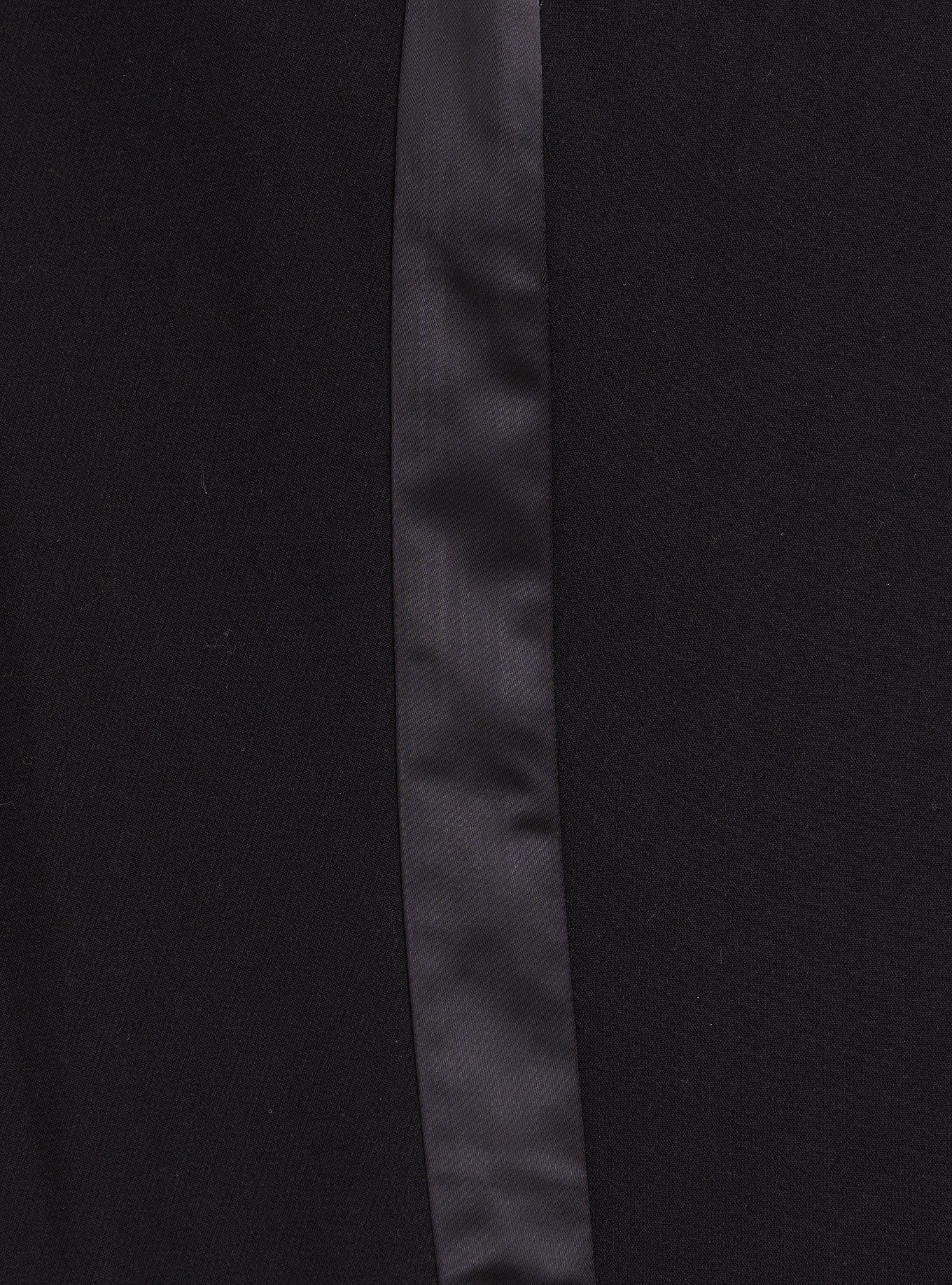 Black Skinny Crop Tuxedo Pant, DEEP BLACK, alternate