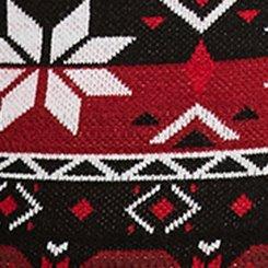 Plus Size Full Length Signature Waist Sweater Legging, RED CLASSIC FAIRISLE, swatch