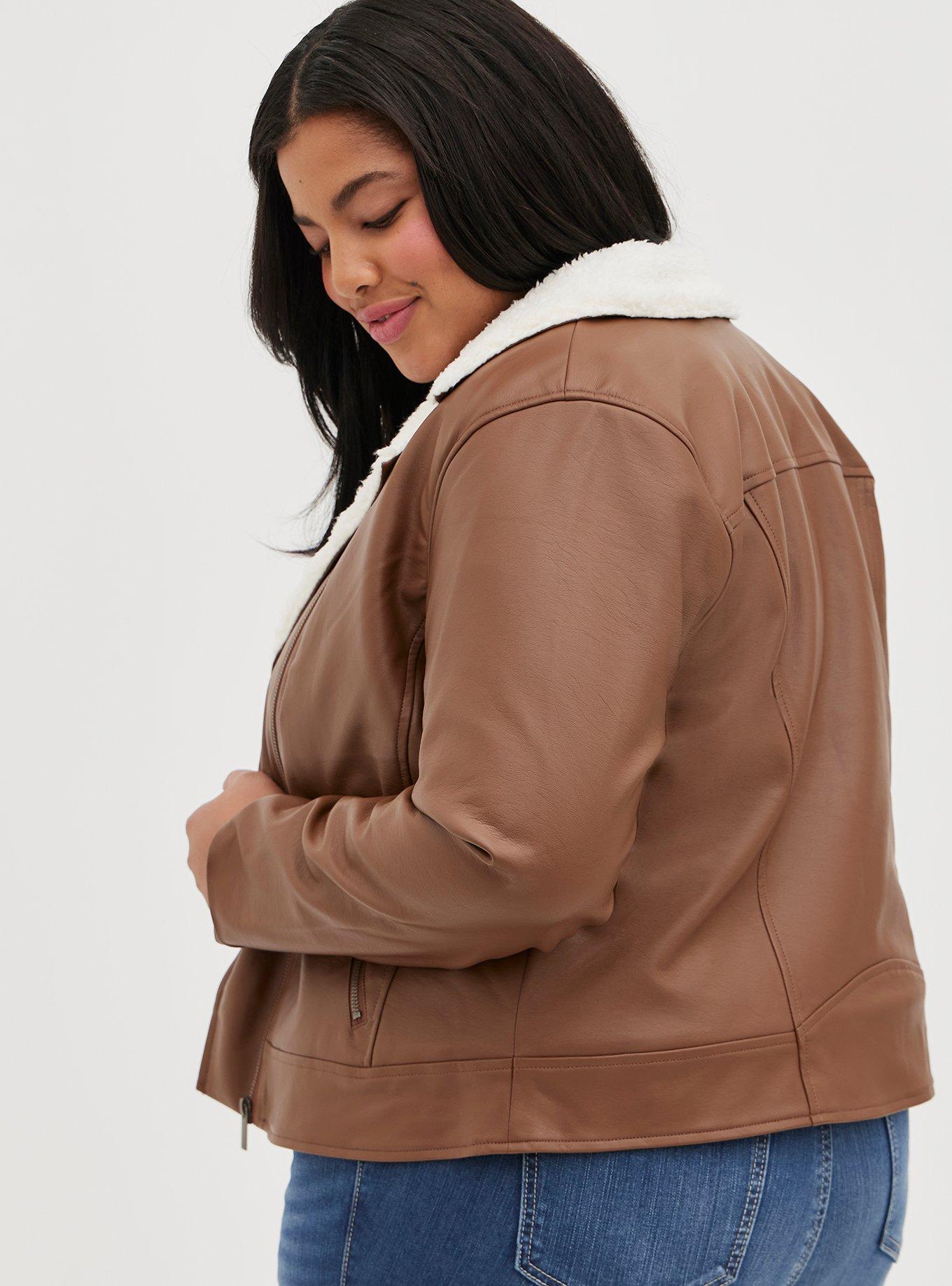 Torrid sherpa outlet jacket