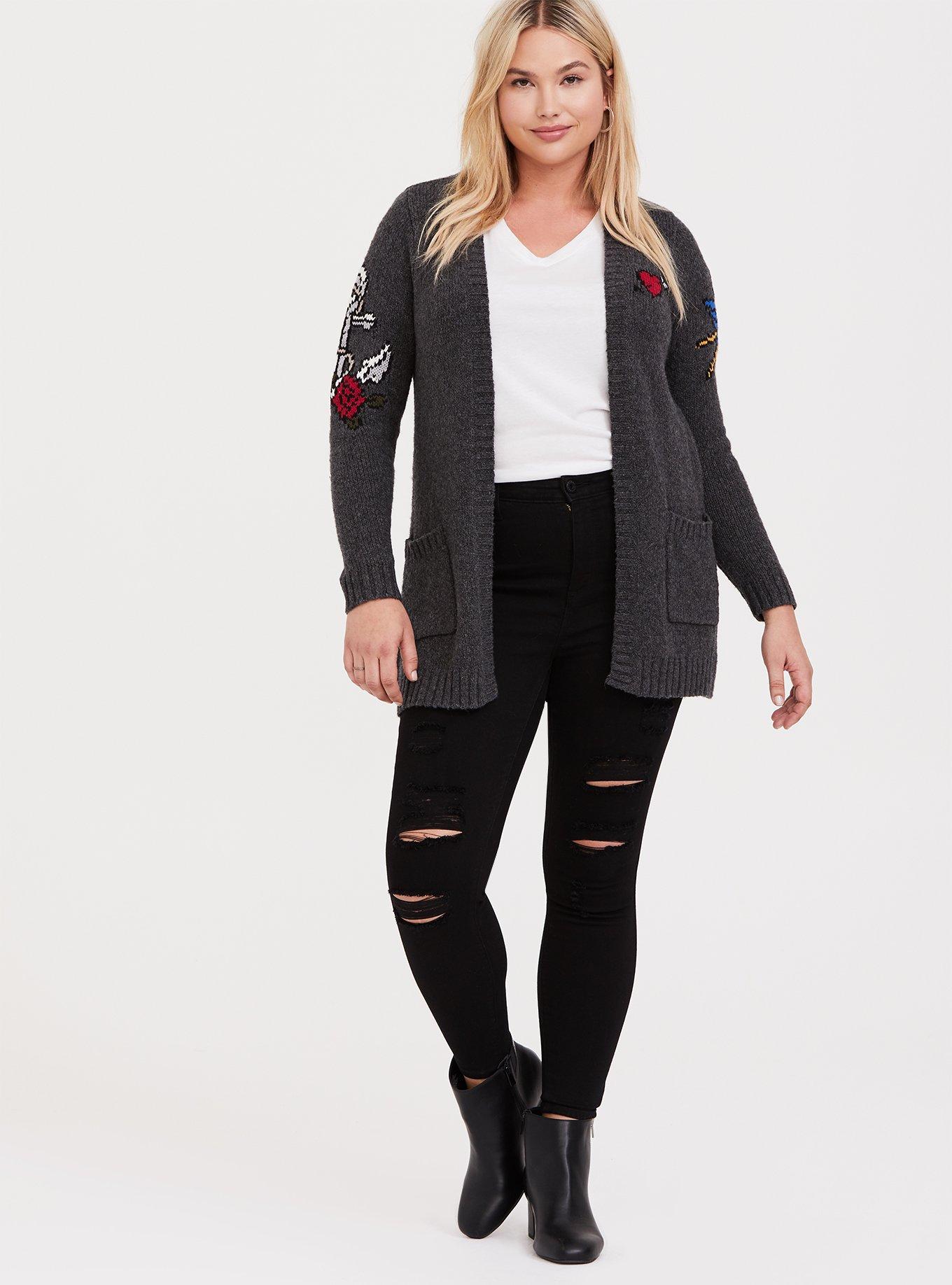 Torrid skull clearance cardigan