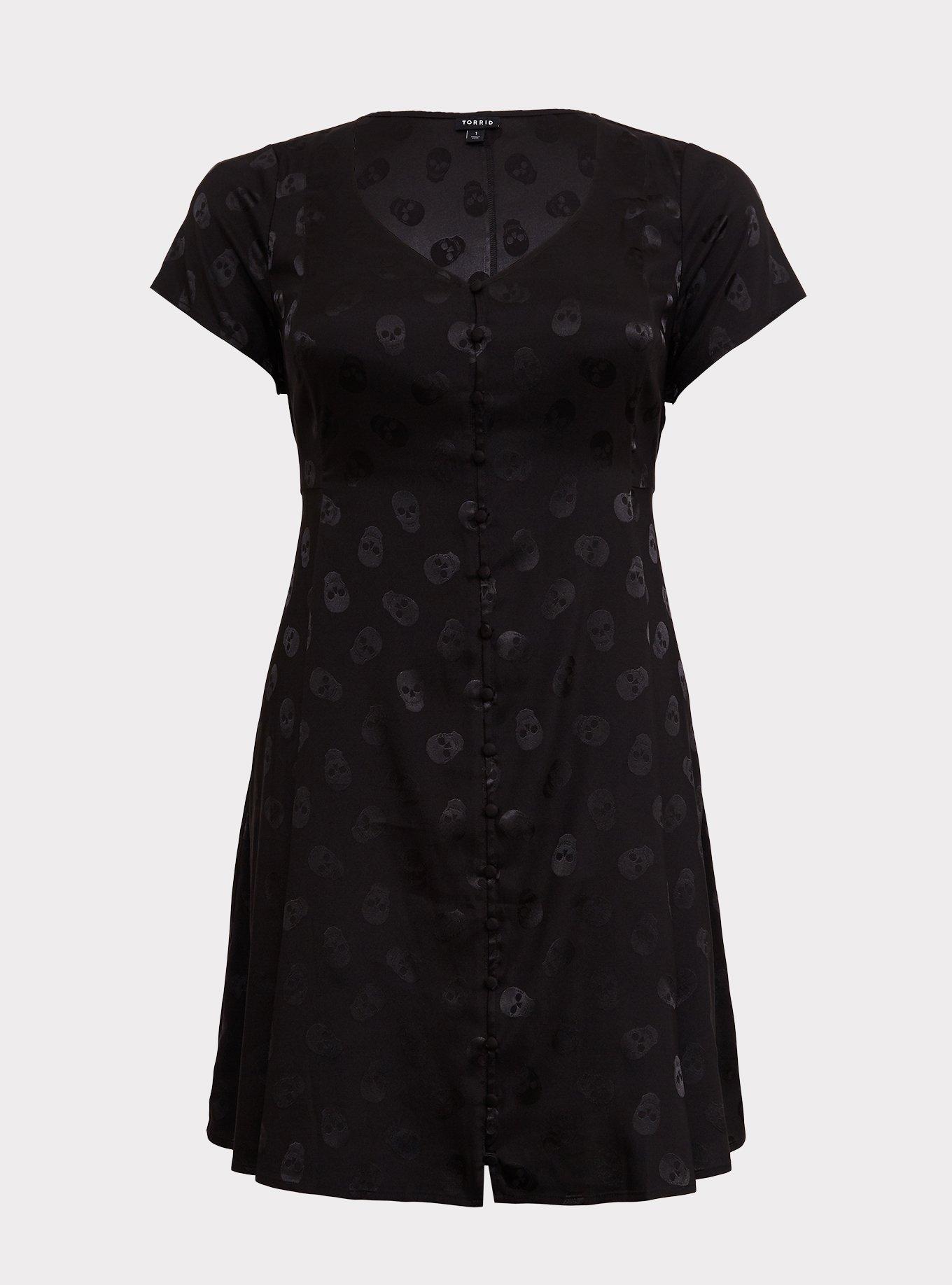 Black 2024 skull dress