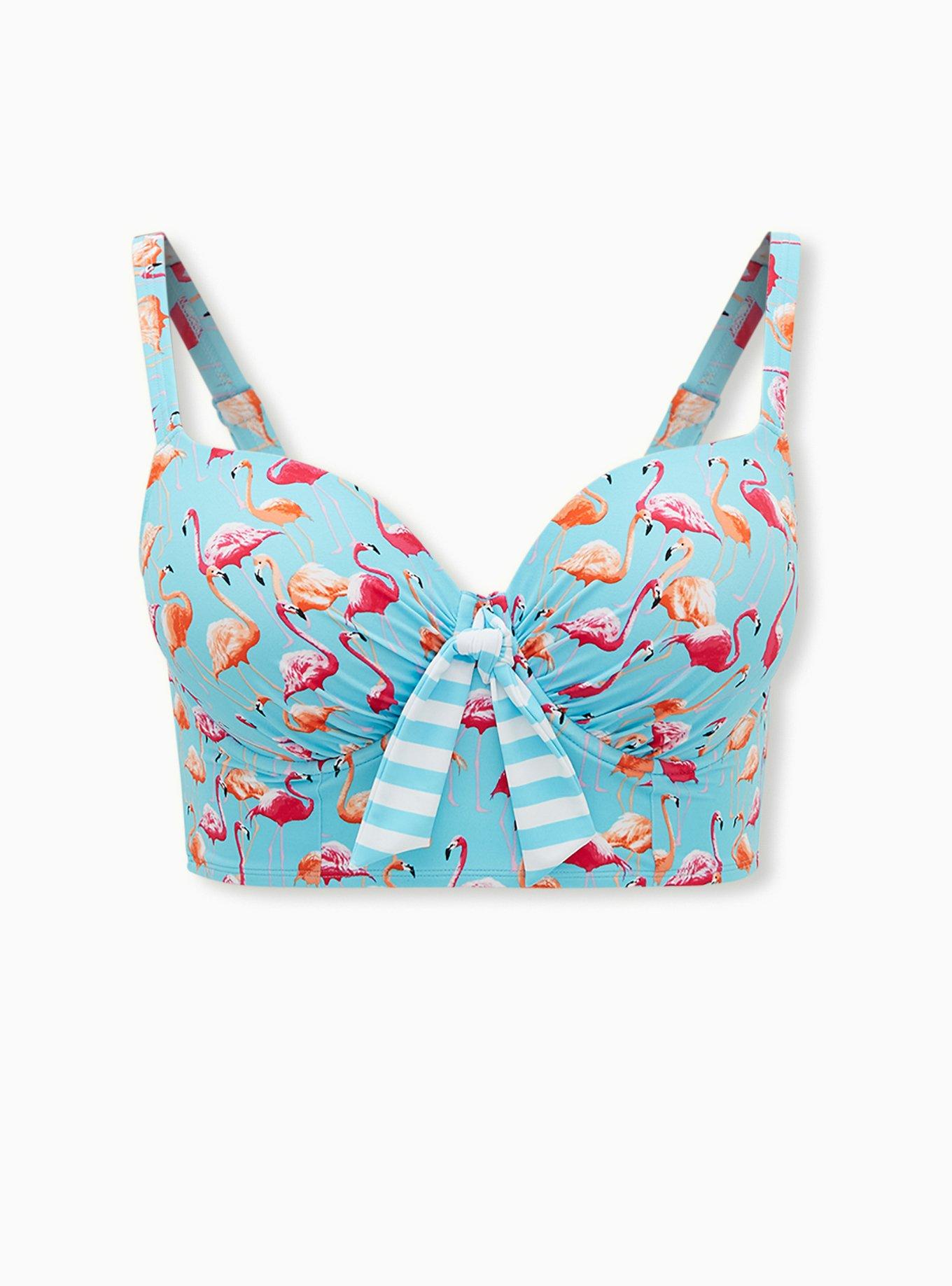 Torrid on sale flamingo swimsuit