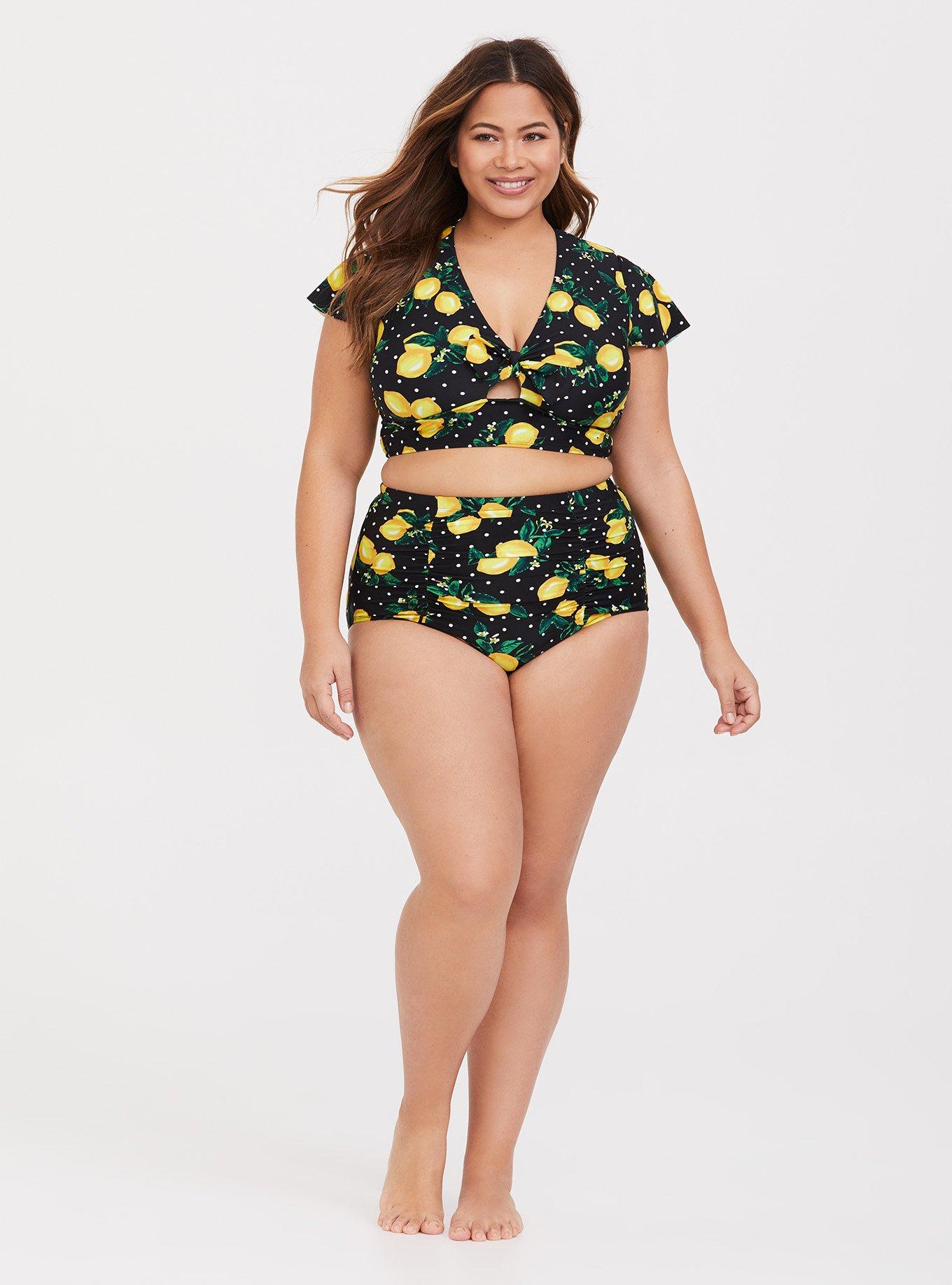 Torrid lemon sale swimsuit