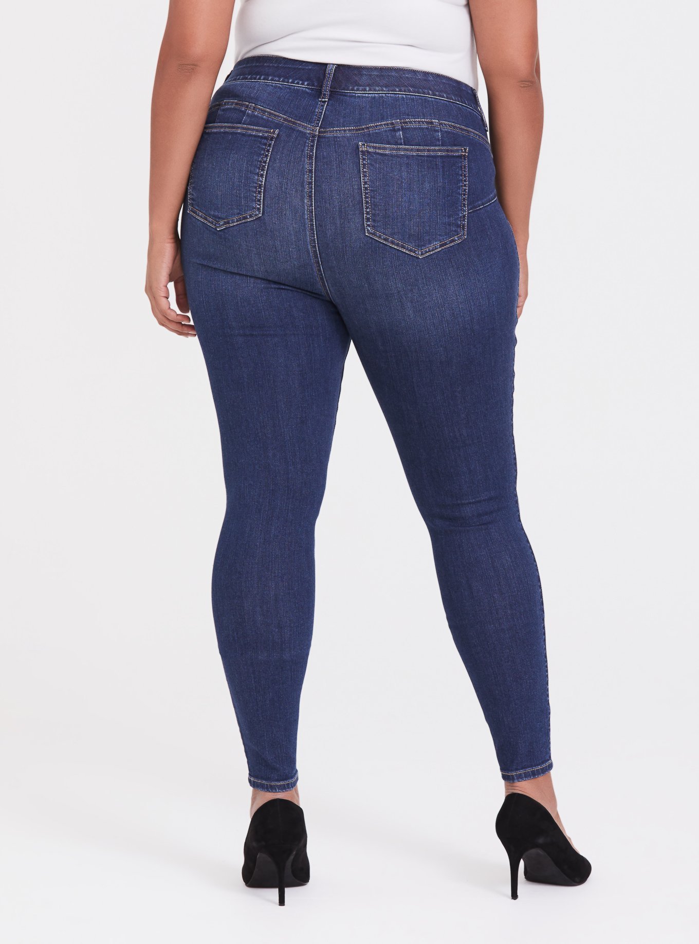Plus Size - Bombshell Skinny Jean - Premium Stretch Medium Wash - Torrid