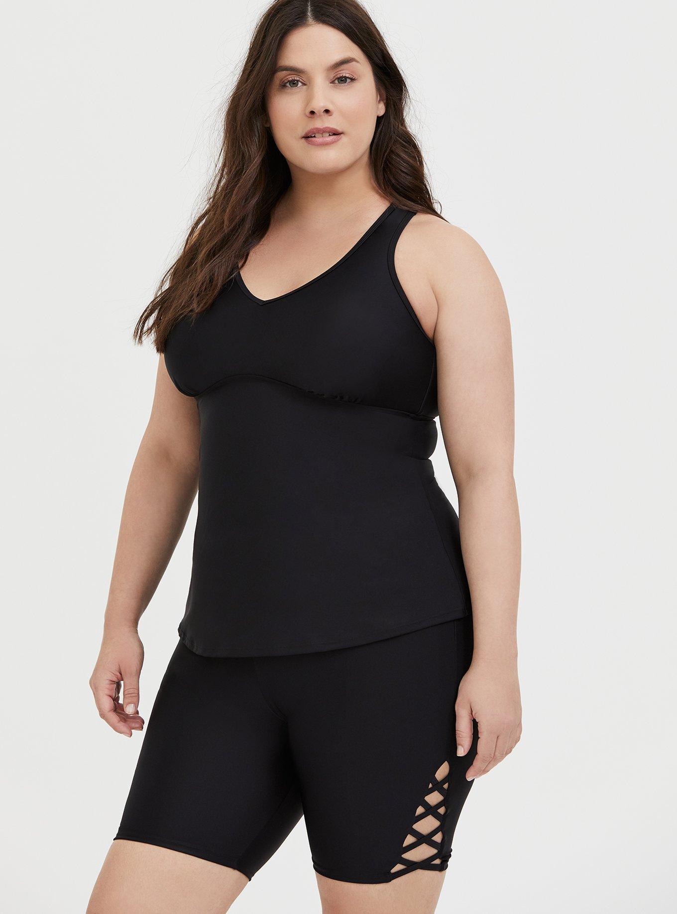 Plus Size - Wireless Racerback Tankini - Torrid