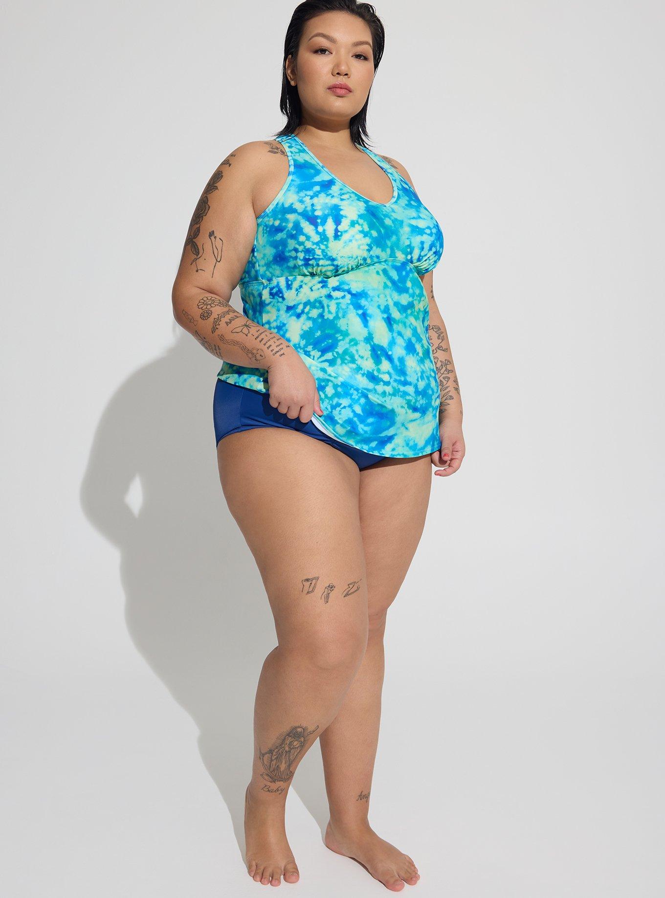 Plus Size - Wireless Racerback Tankini - Torrid