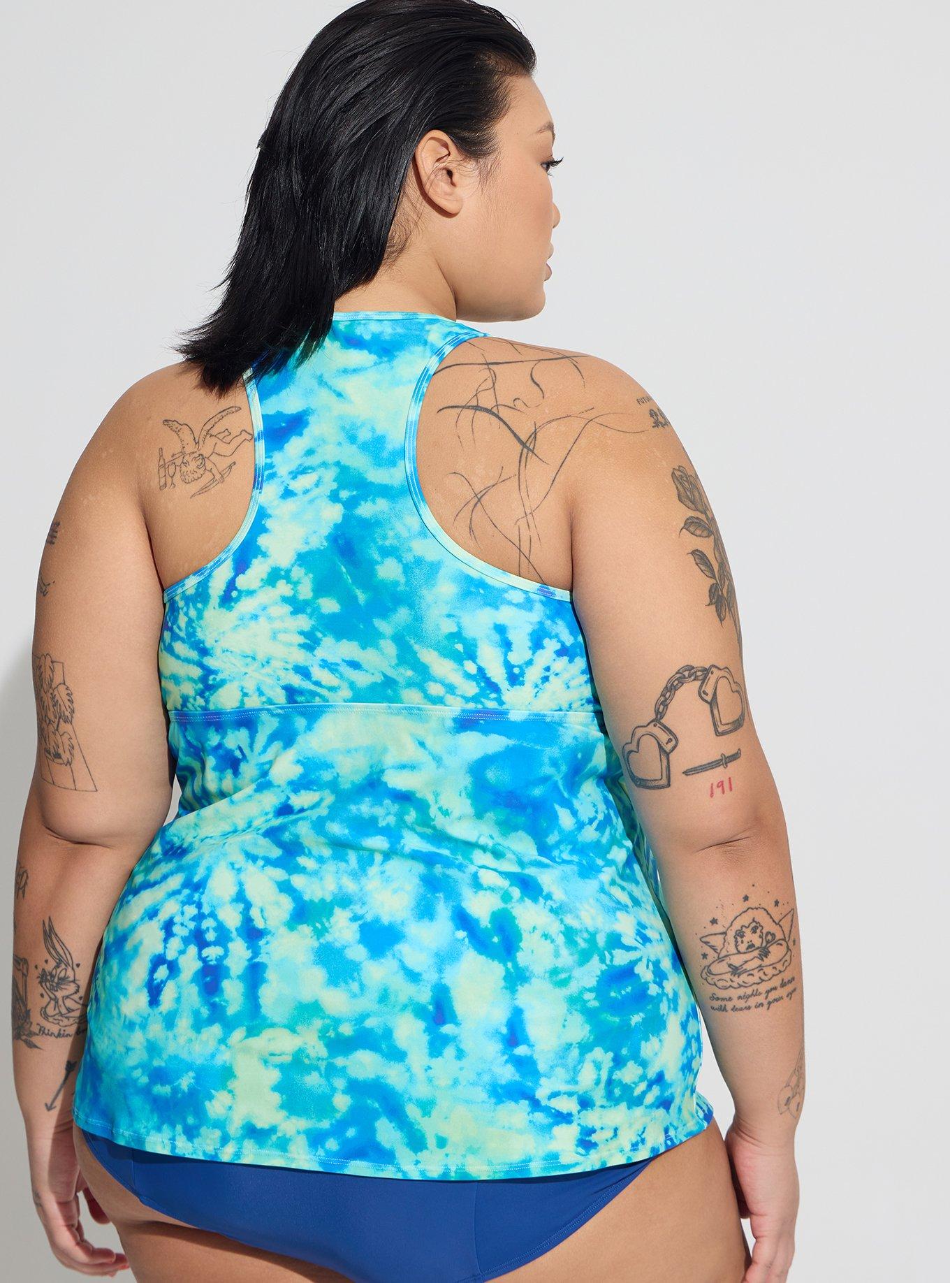 Plus Size - Wireless Racerback Tankini - Torrid