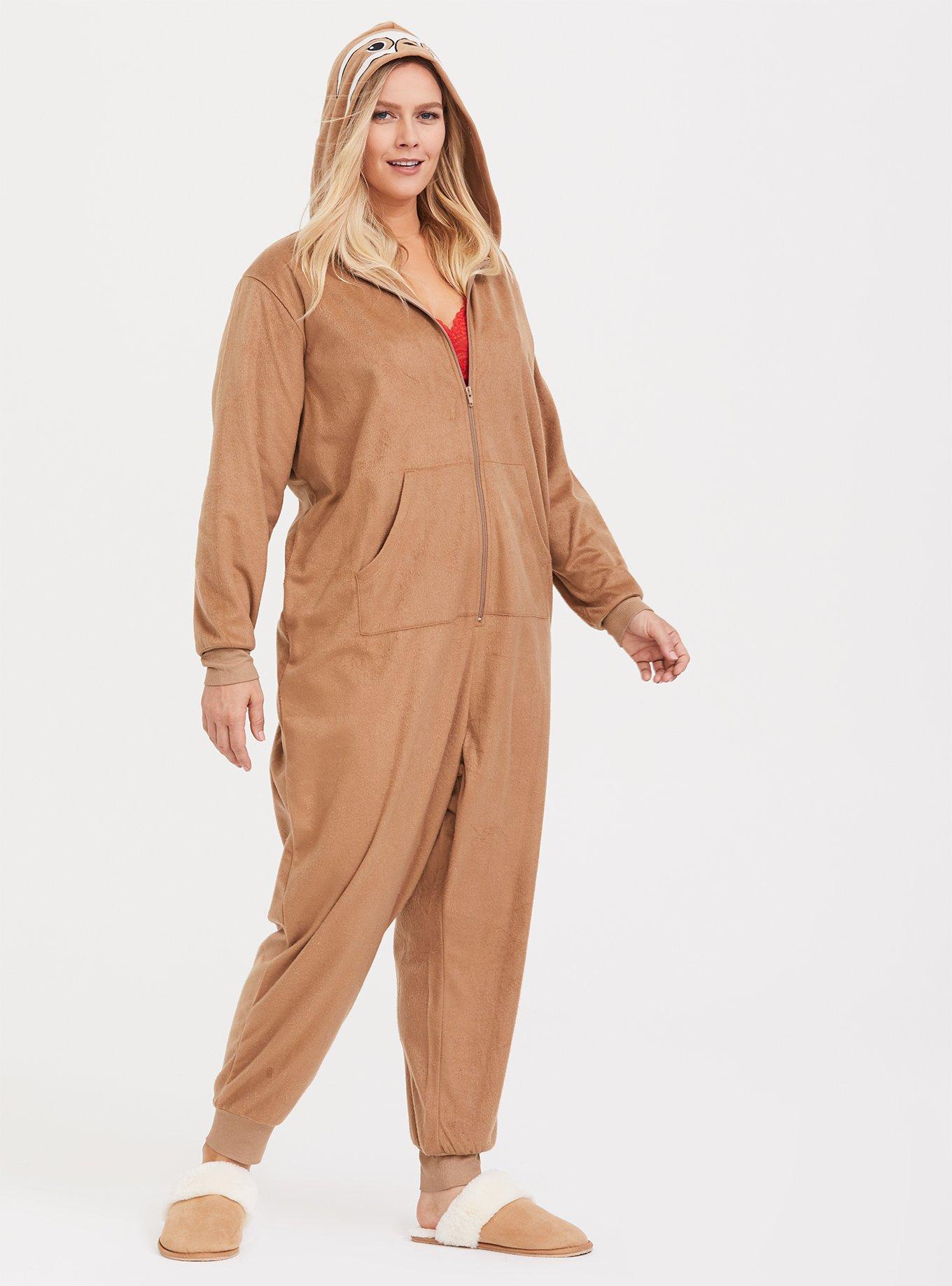 Plus size sloth discount pajamas