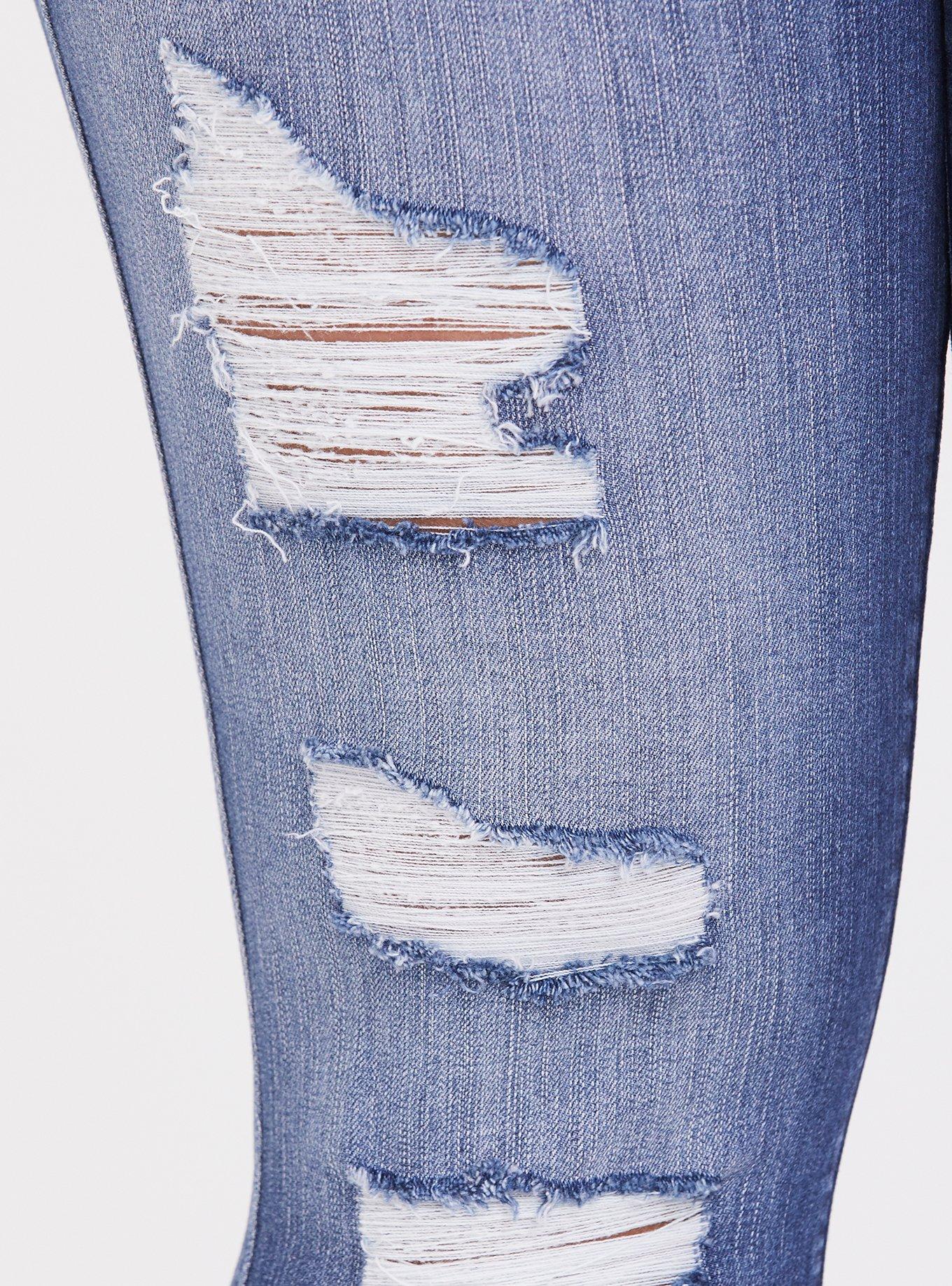 Plus Size Jegging - Premium Stretch Medium Wash, LAKEPORT, alternate