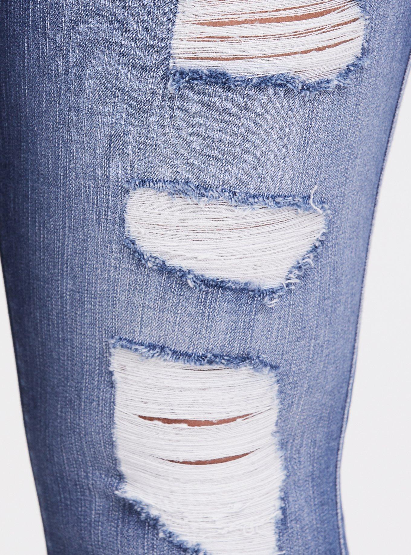 Plus Size Jegging - Premium Stretch Medium Wash, LAKEPORT, alternate