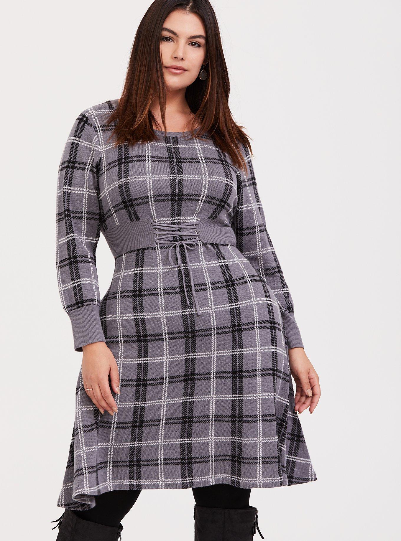 Torrid gray clearance dress