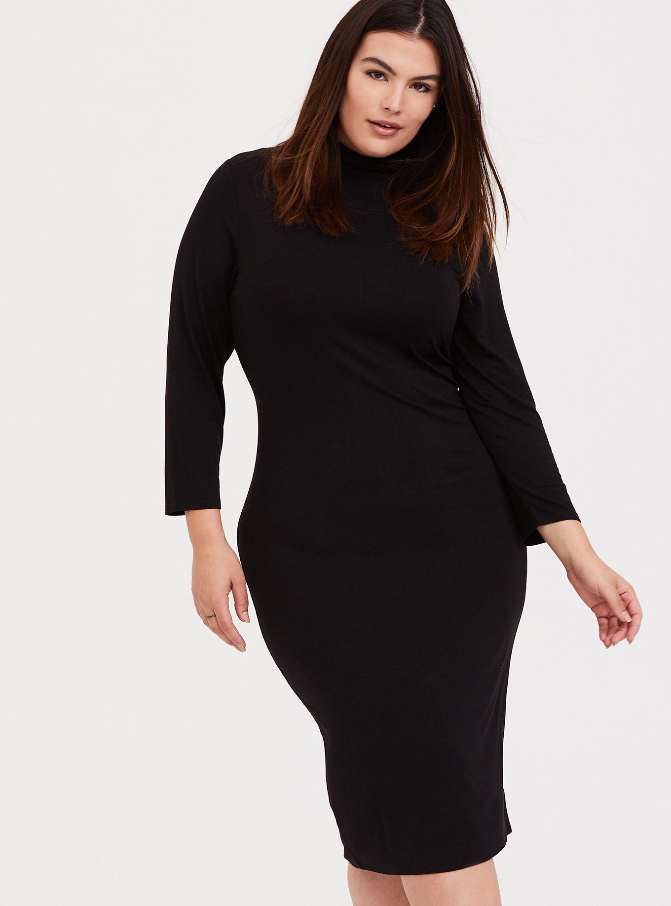 Torrid black hotsell bodycon dress