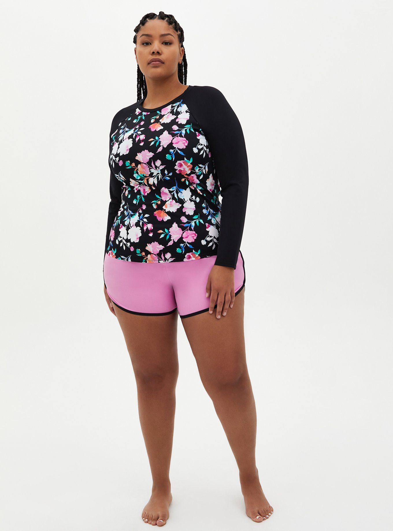 Plus Size - Active Wireless Unlined Rashguard - Torrid