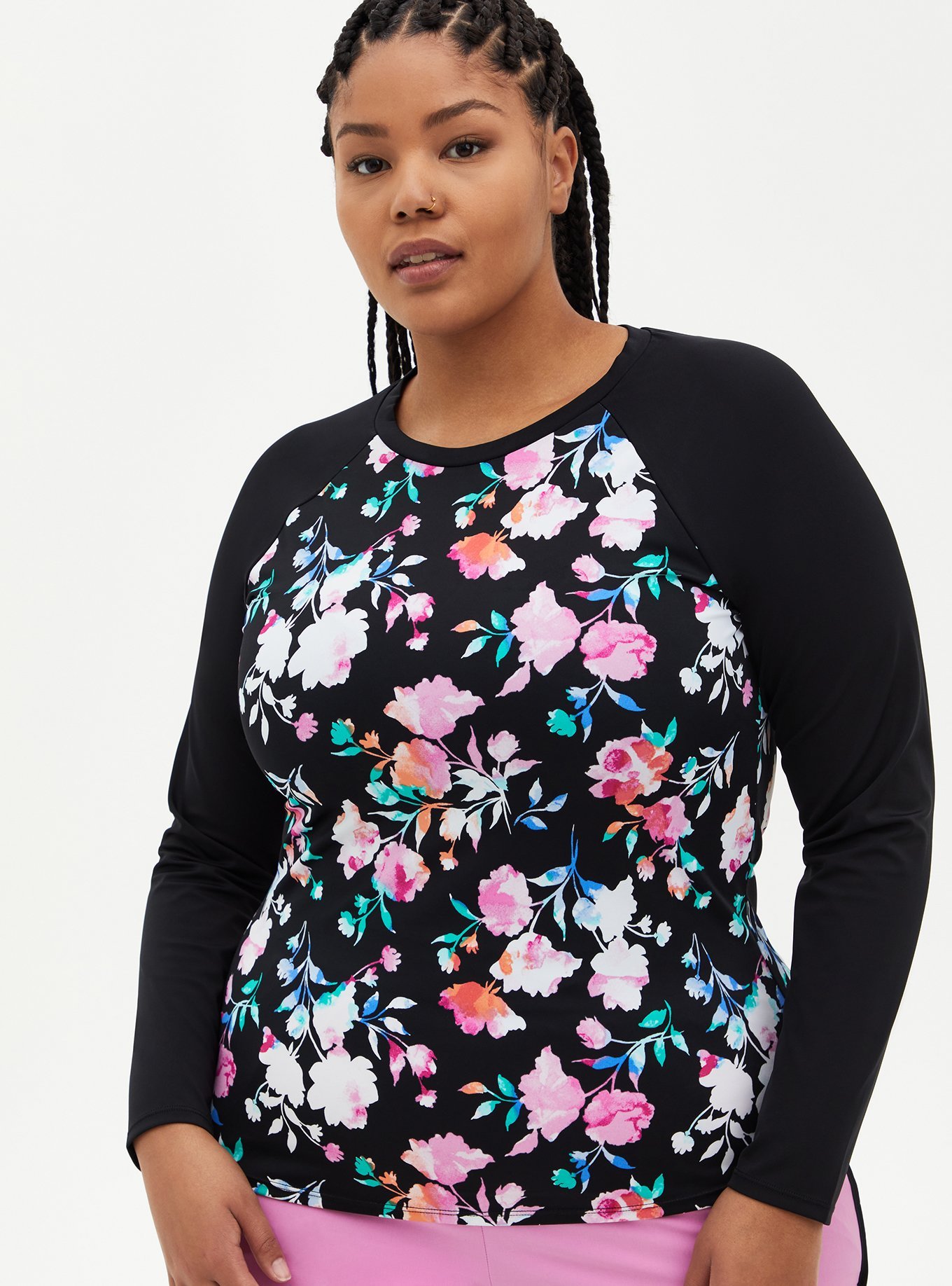 Plus Size - Active Wireless Unlined Rashguard - Torrid