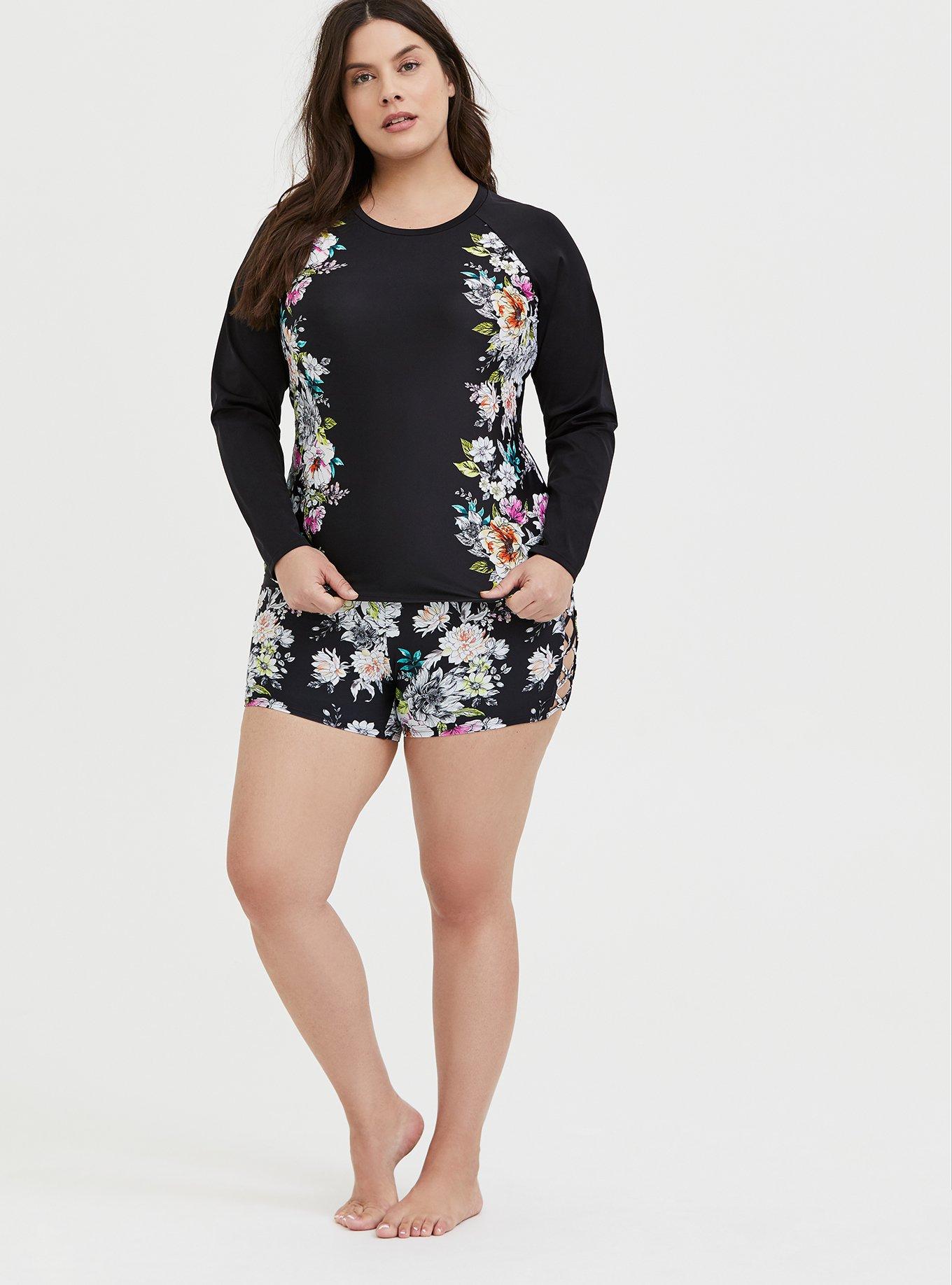 Plus Size - Active Wireless Unlined Rashguard - Torrid