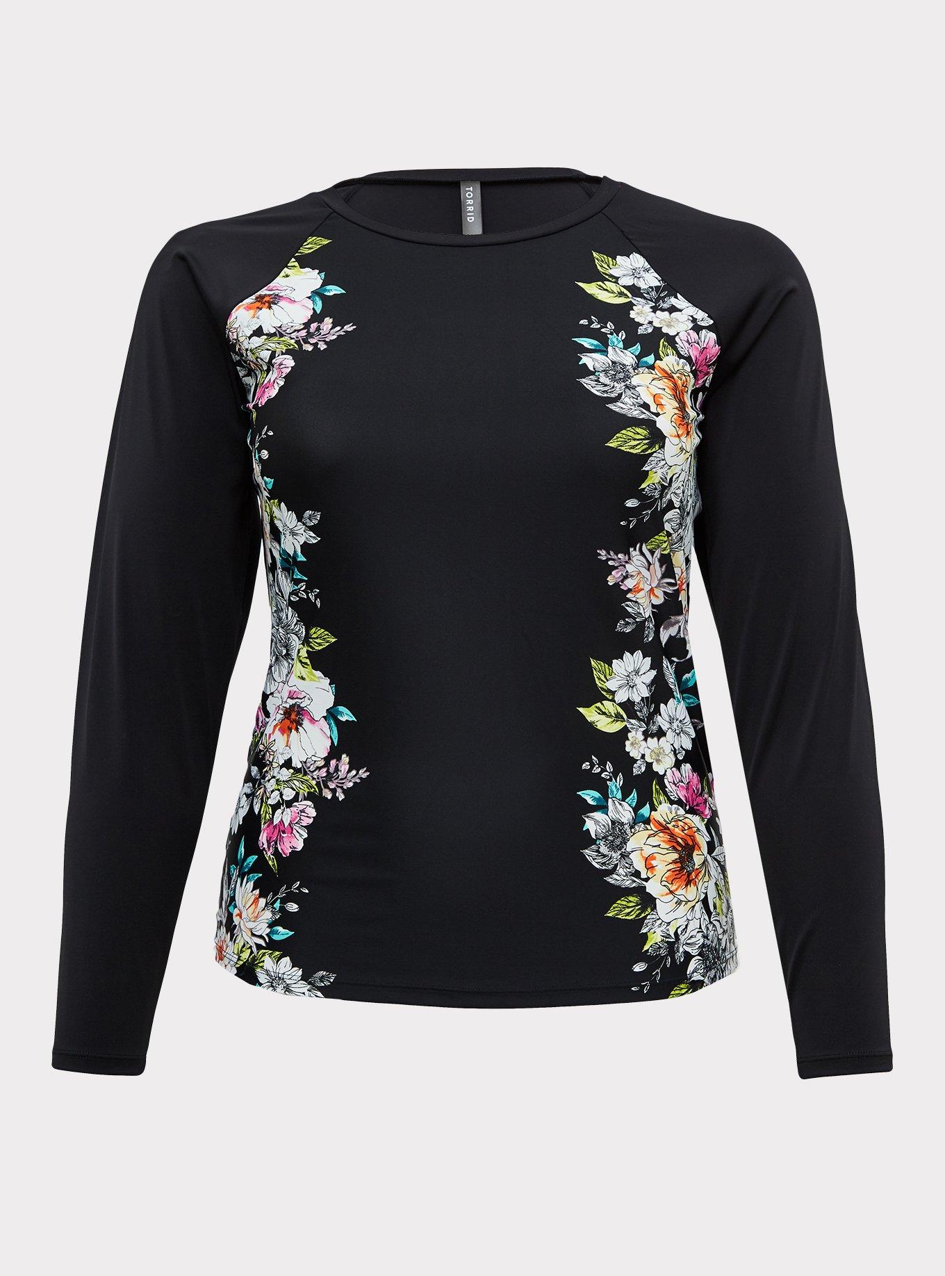 Plus Size - Active Wireless Unlined Rashguard - Torrid