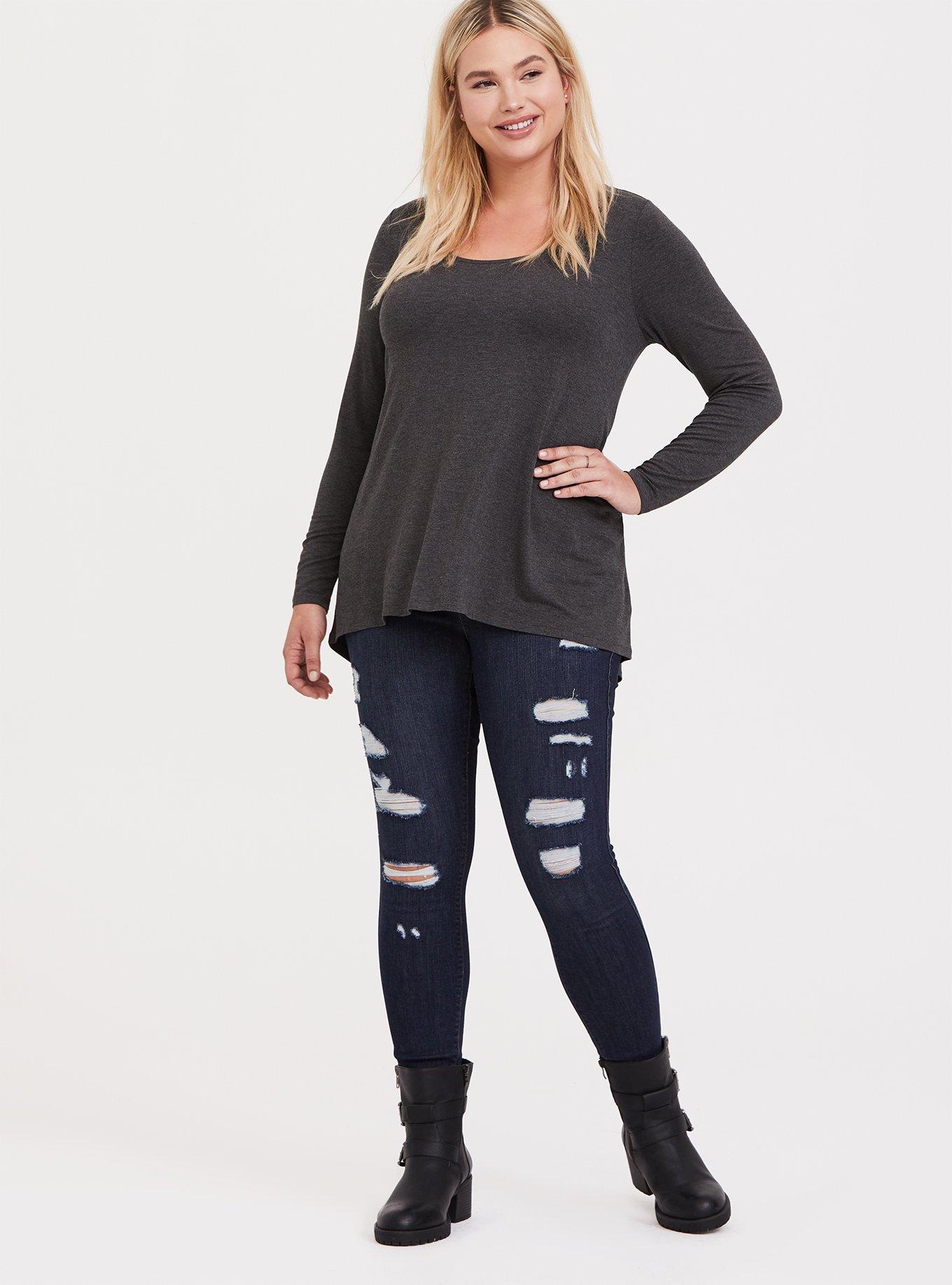 Plus Size Lug Sole Moto Bootie (WW), BLACK, alternate