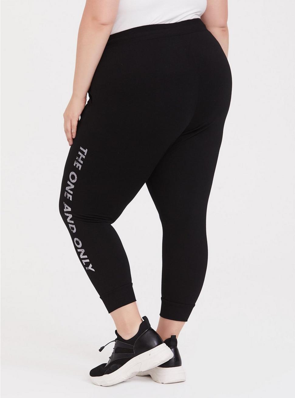 Plus Size - Disney Mickey Mouse One and Only Black Jogger - Torrid