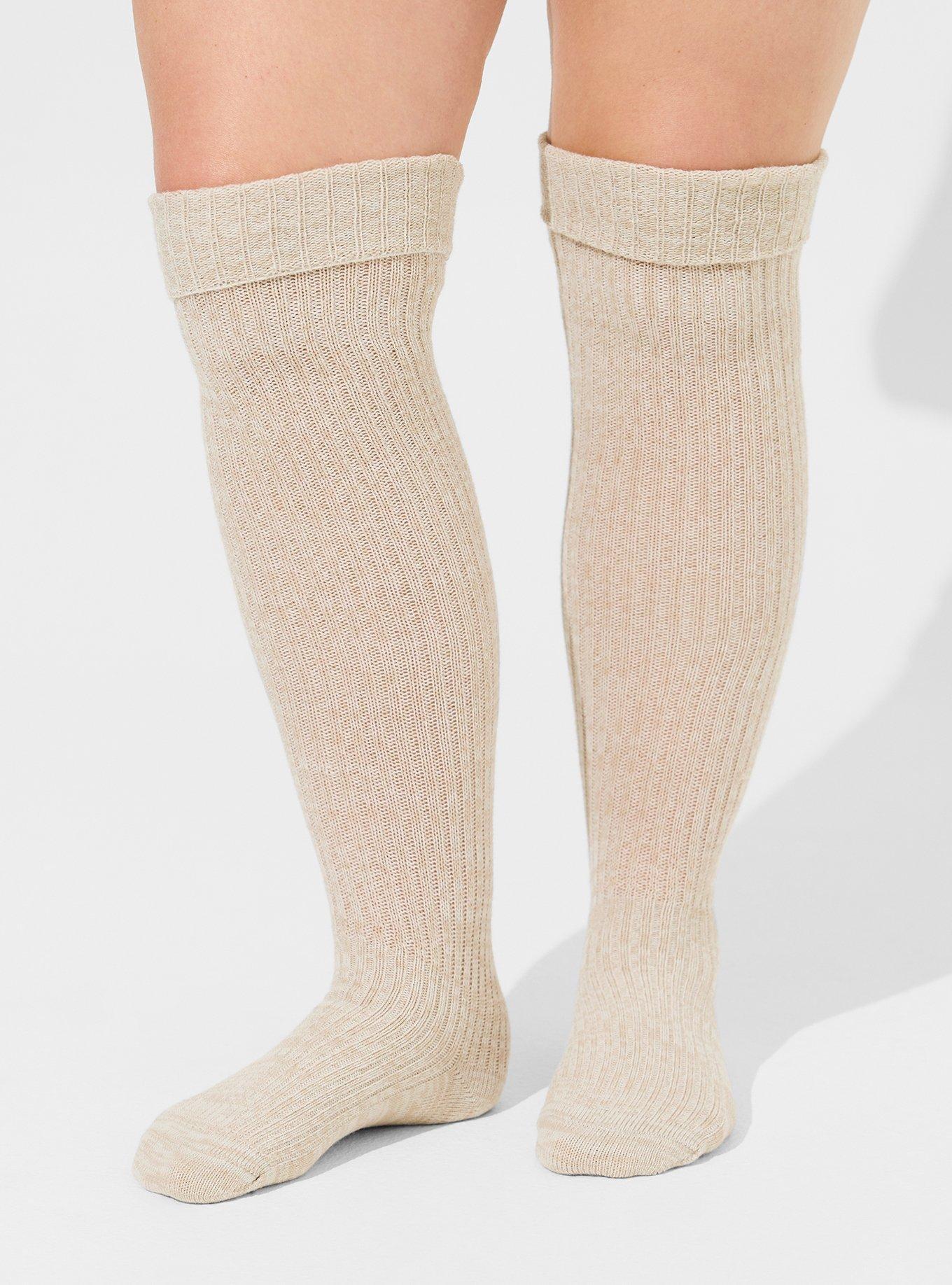 Plus Size 2 Pack Cable Knit KneeHigh Sock Torrid