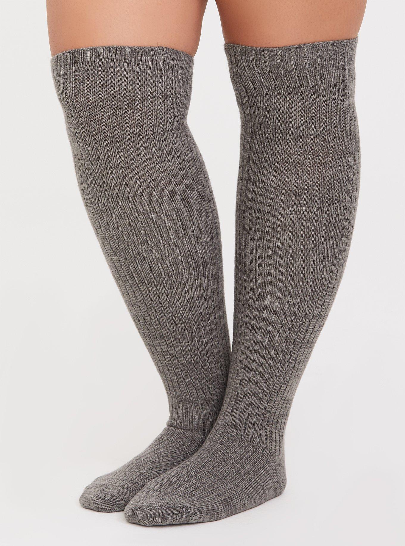 Plus Size - 2 Pack Cable Knit Knee-High Sock - Torrid