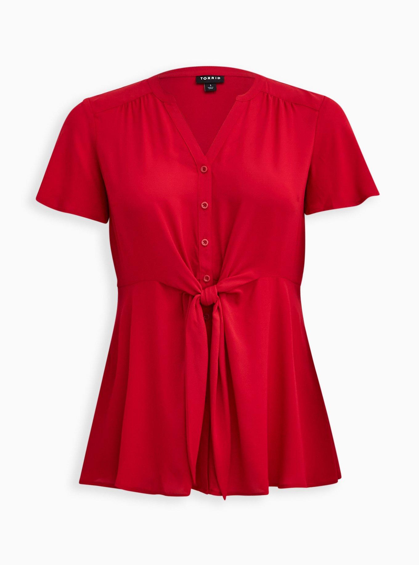 Torrid store red tops