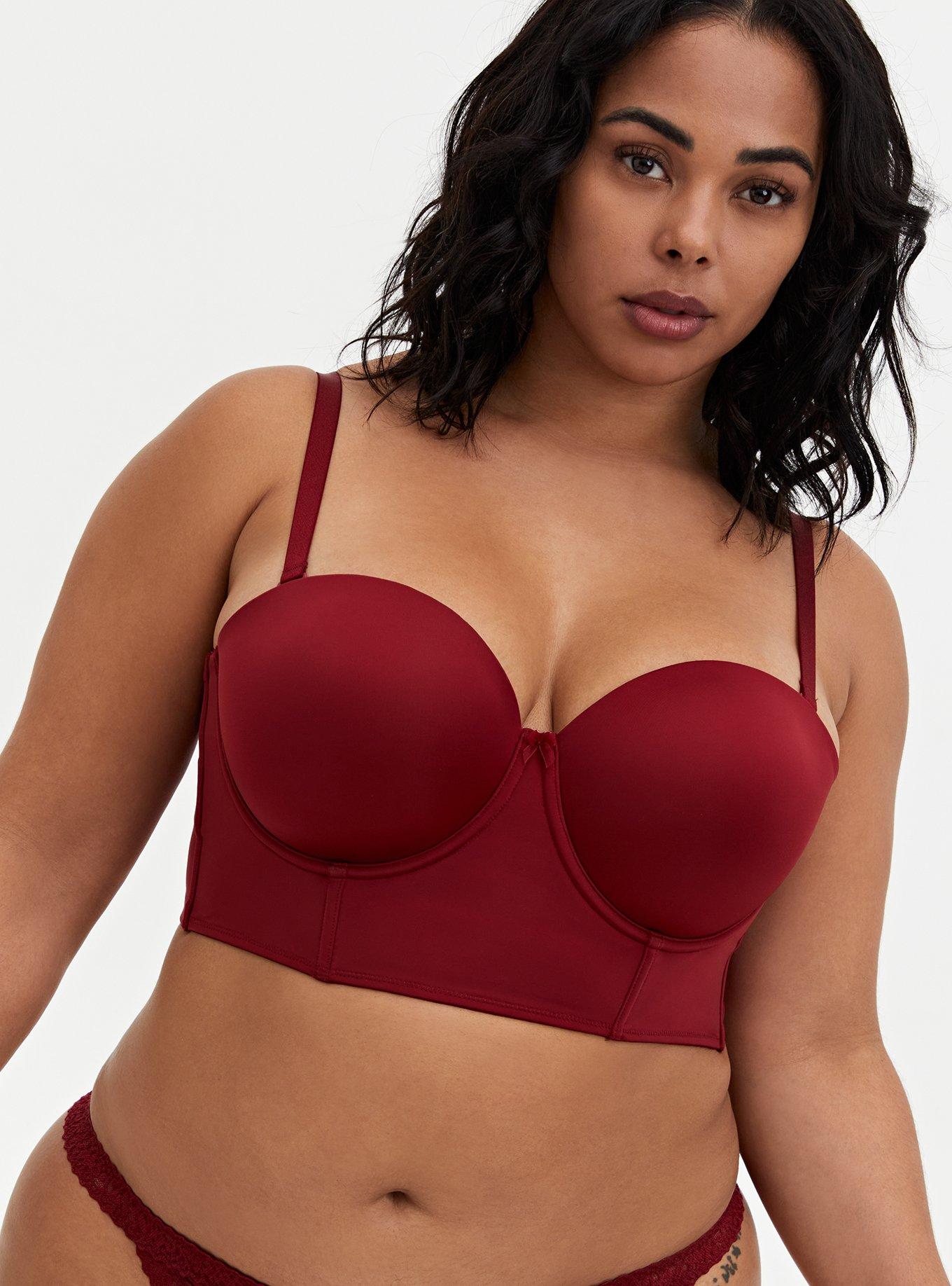 Torrid - A Push-Up Strapless Bra so comfortable and