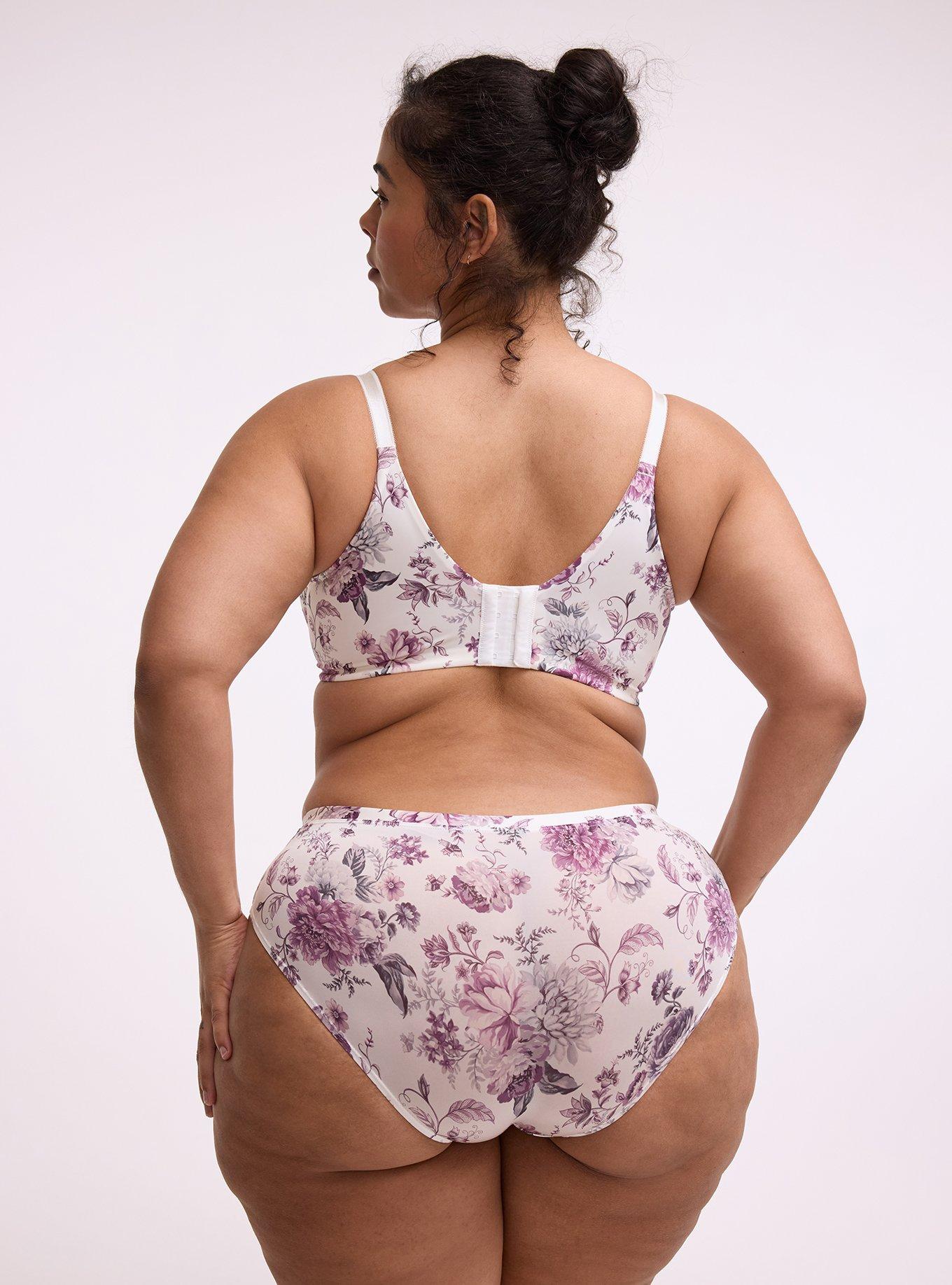 Perfect Coverage Lightly Lined Smooth Bra, DREAM FLORAL, alternate