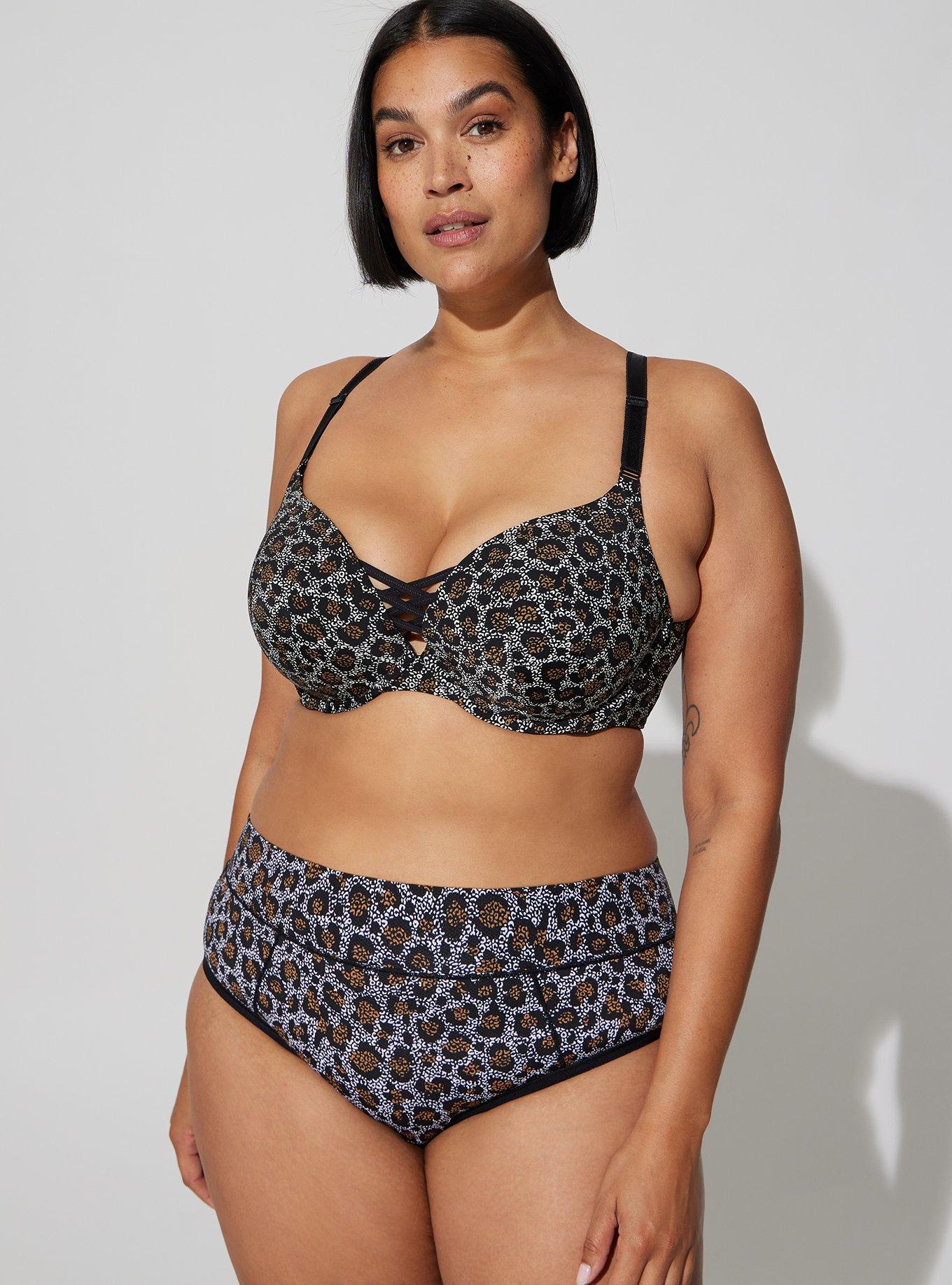 Plus Size - Galaxy Print Push-Up Plunge Bra - Torrid