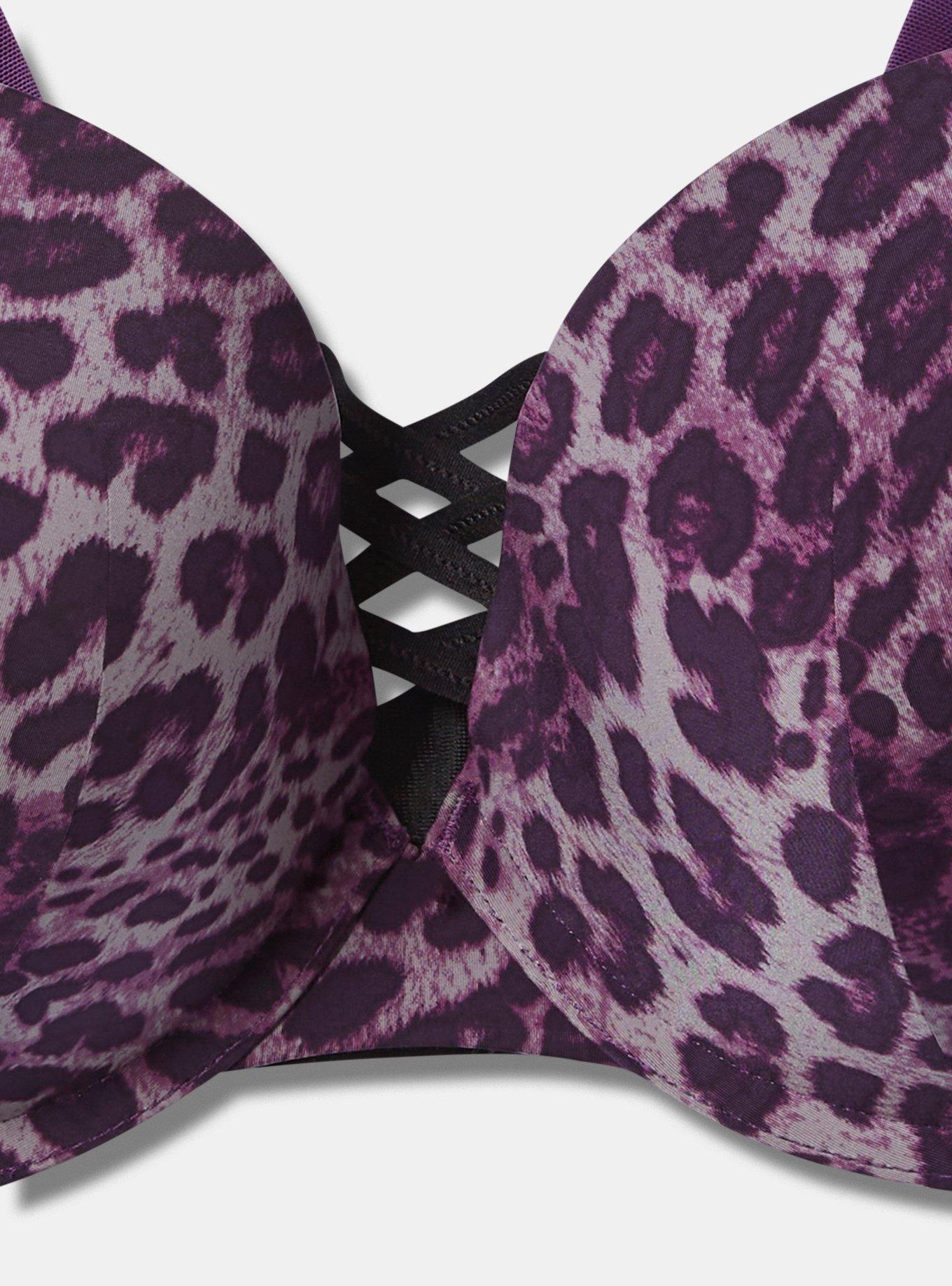 SOLD* Cheetah Print Push-Up Bra  Pink cheetah print, Push up bra