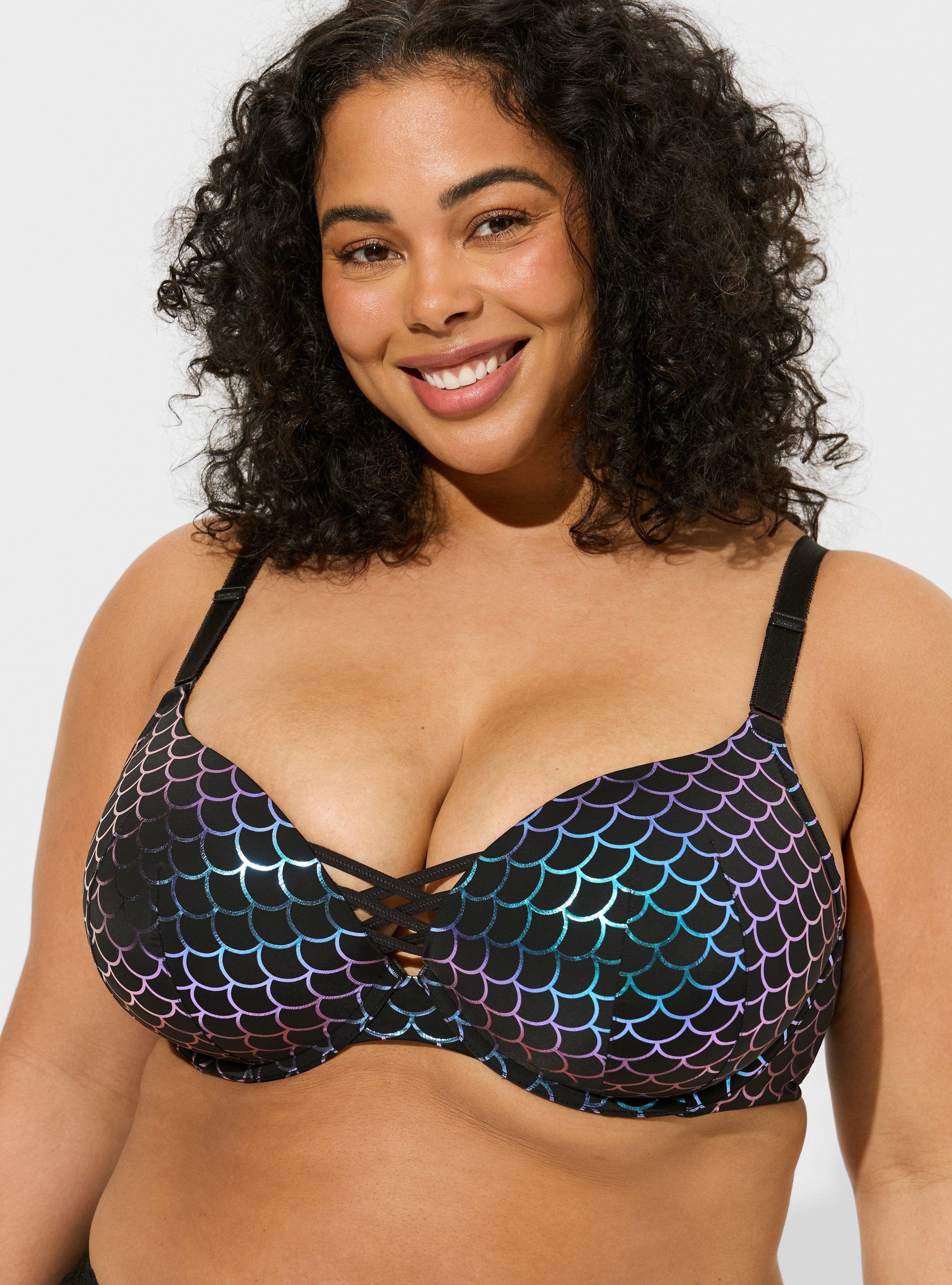 Plus Size XO Plunge Push Up Bra Torrid