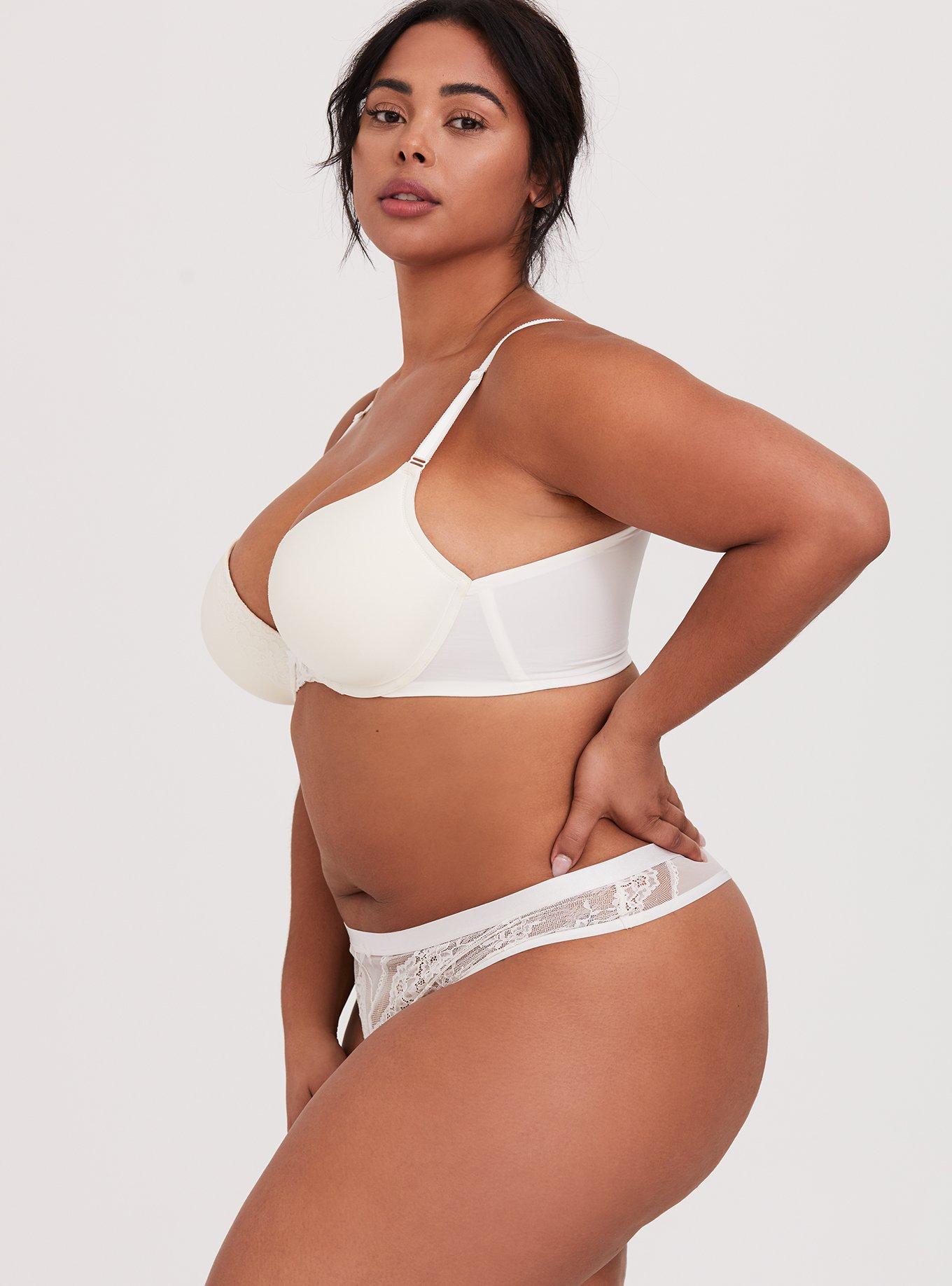 XO Plunge Push-Up Bra, CLOUD DANCER, alternate