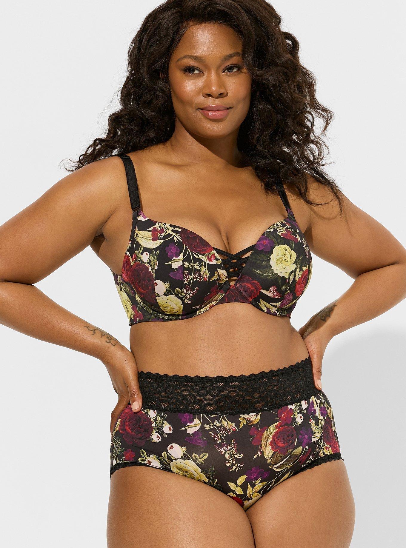 Plus Size - Breathe Microfiber Mid Rise Brief Panty - Torrid