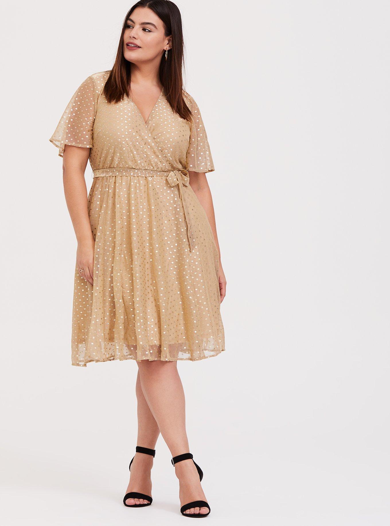 Torrid polka outlet dot dress