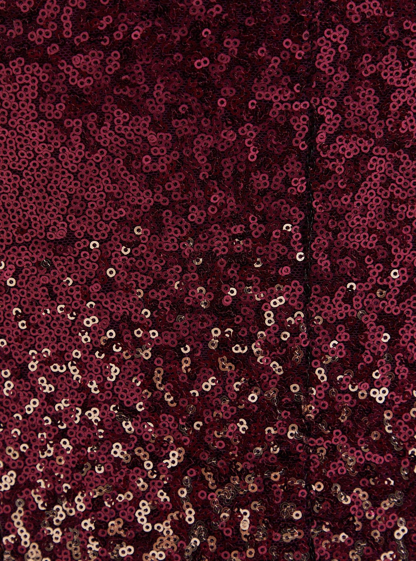 Maxi Sequin Off-Shoulder Dress, WINETASTING, alternate