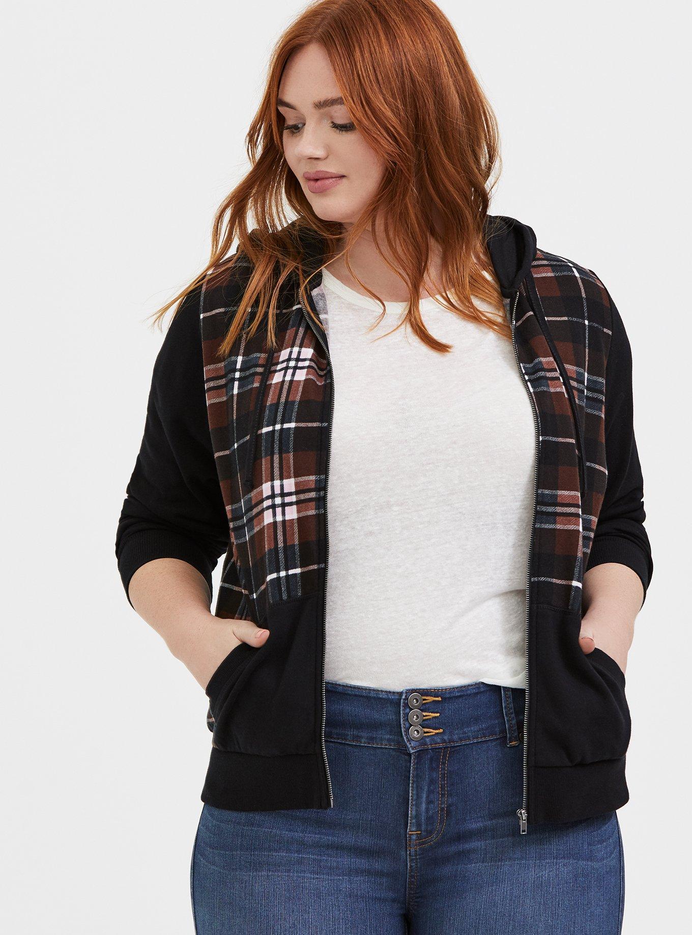 torrid plaid jacket