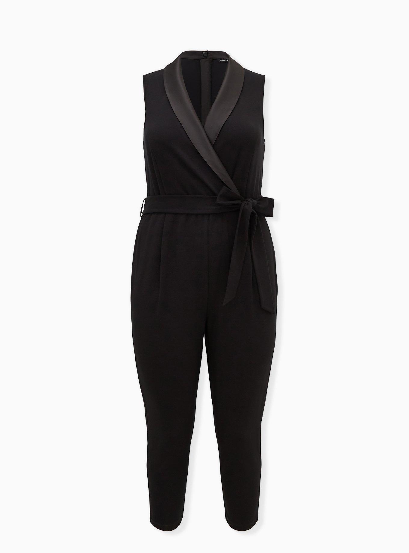 Plus Size - Tuxedo Jumpsuit - Torrid